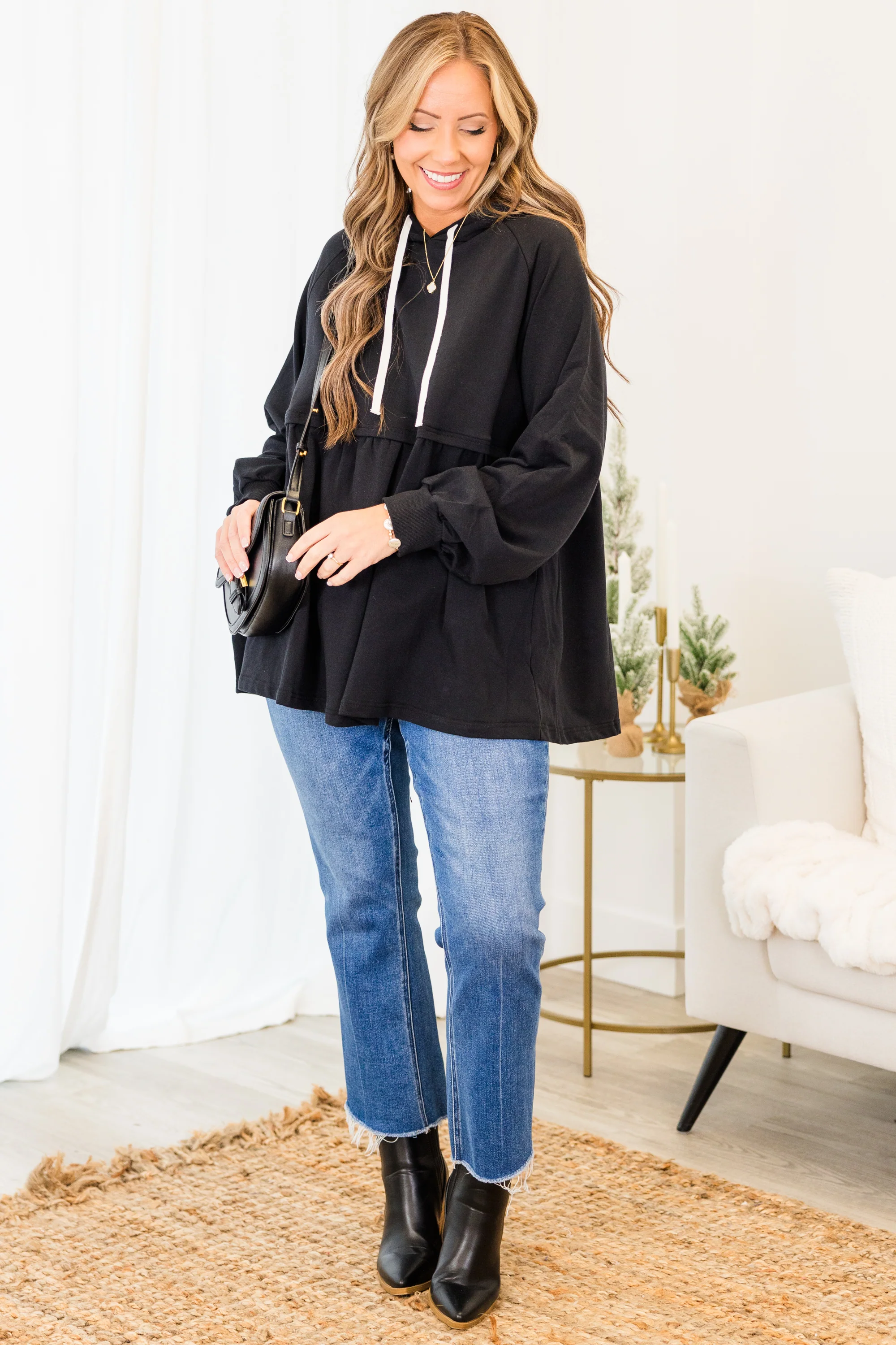 Admiring All Of You Hoodie, Black - Giverhouse