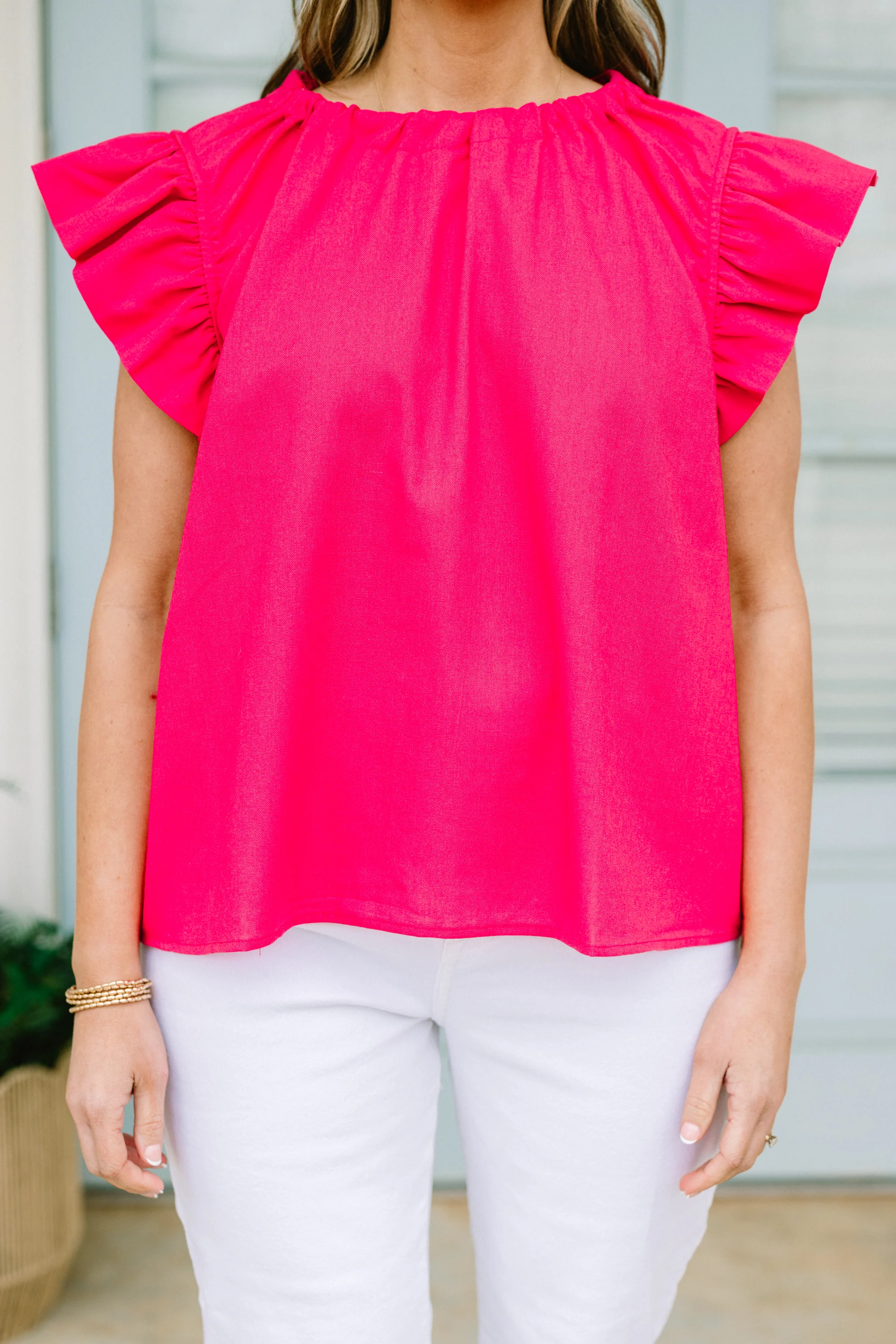 I Was Just Saying Top, Pink - Giverhouse