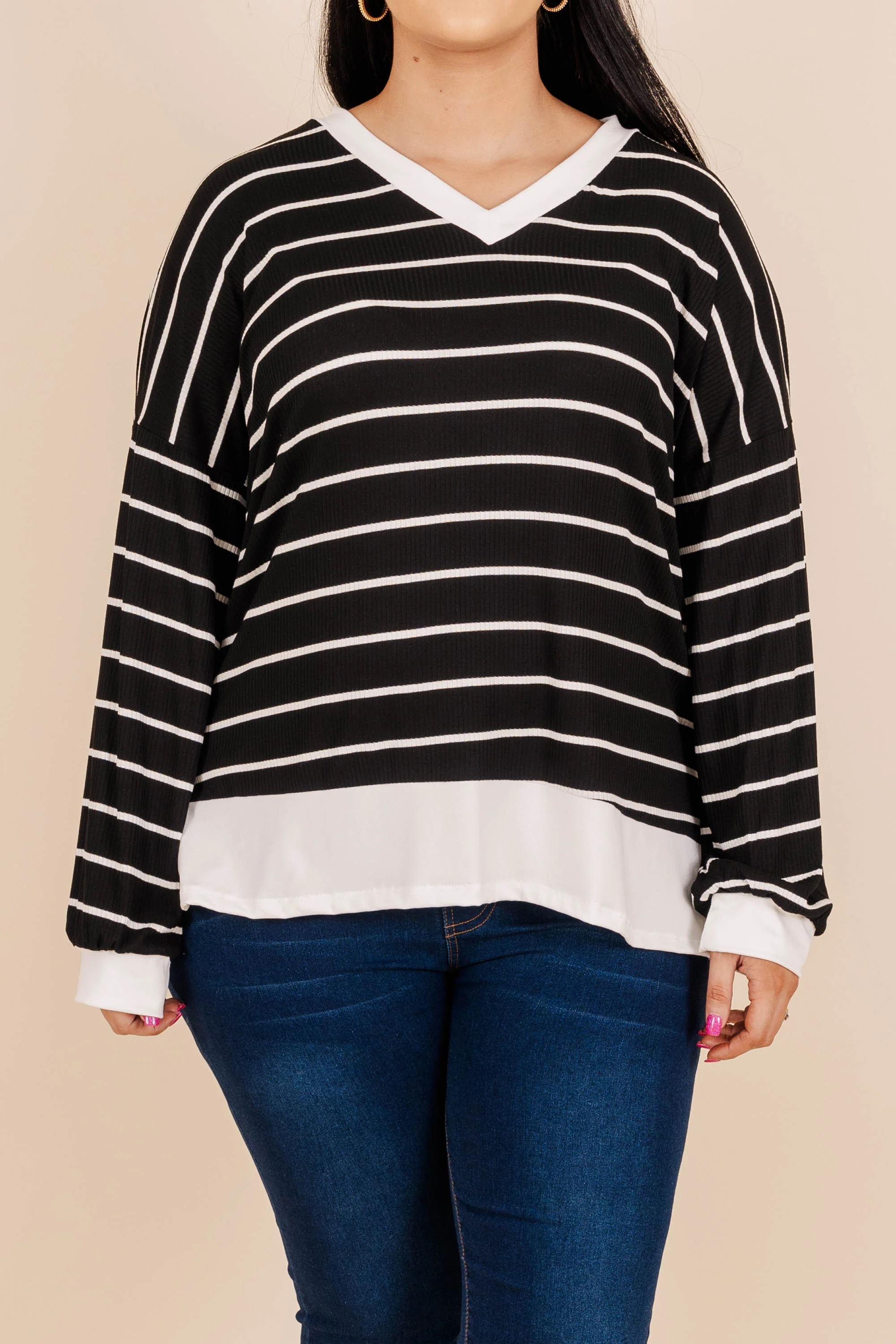 Free To Unwind Top, Black - Giverhouse