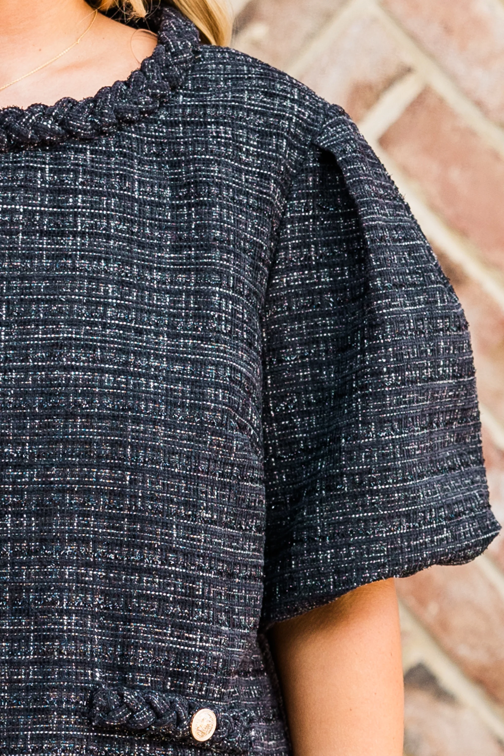 Tweed and True Dress, Black - Giverhouse