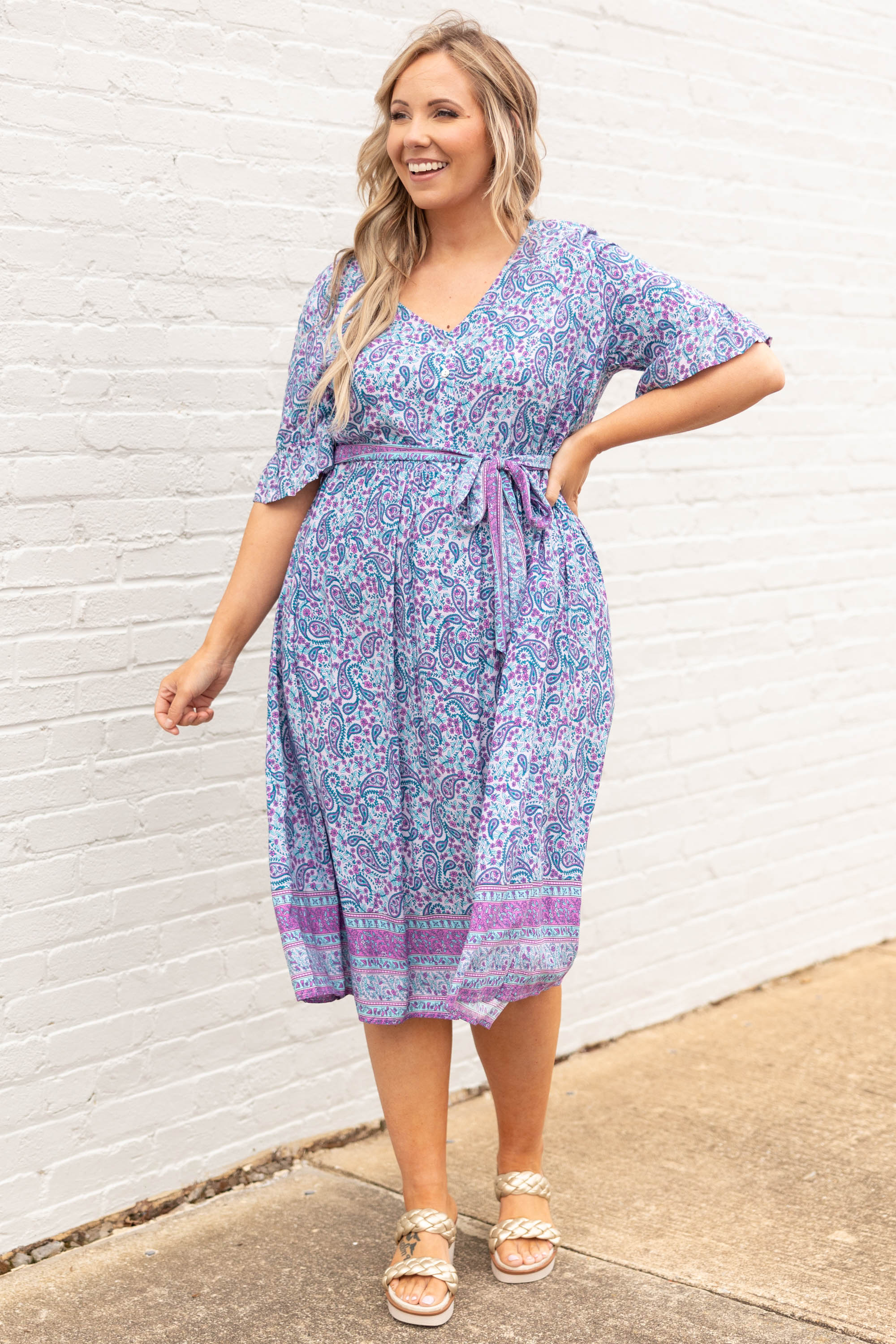 Angel Energy Dress, Blue - Giverhouse