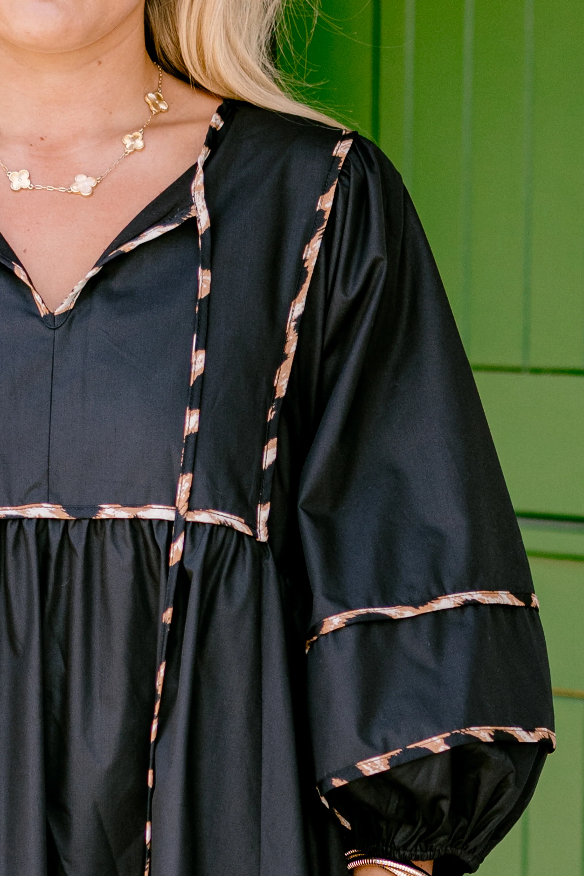 Stuck In Your Ways Dress, Black - Giverhouse