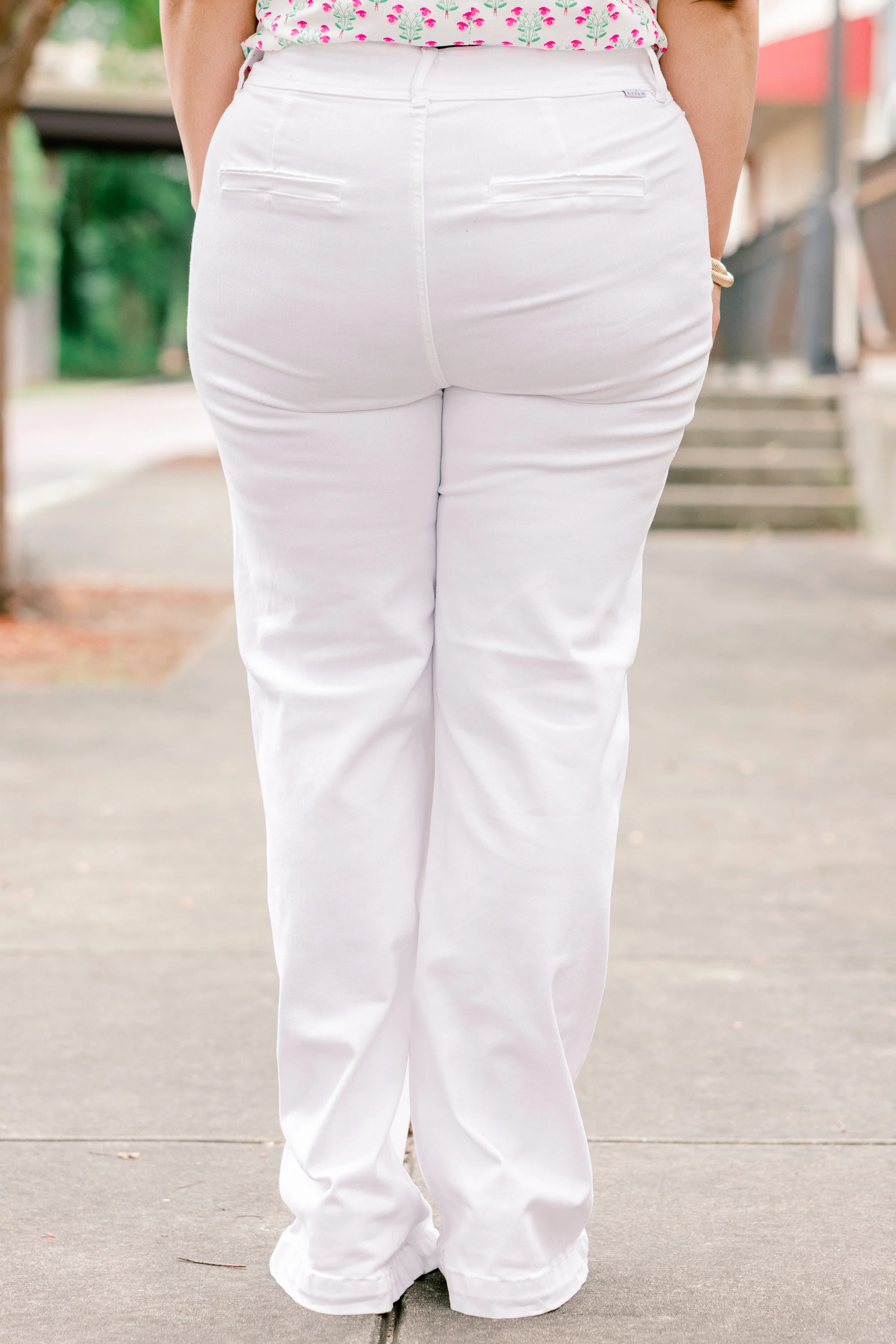 Can't Control It Jeans, White - Giverhouse