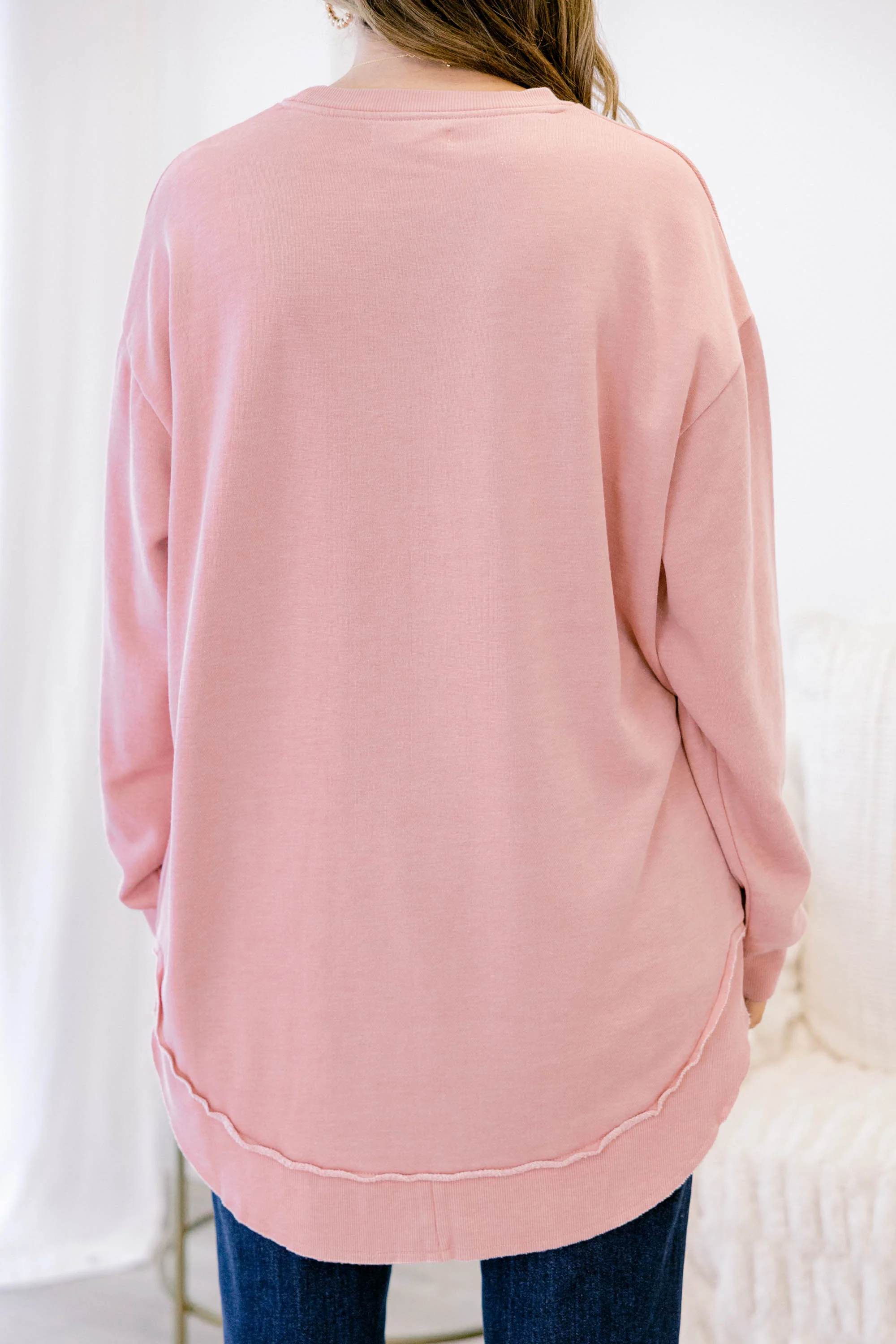 My Life In Pink Tunic, Light Pink - Giverhouse