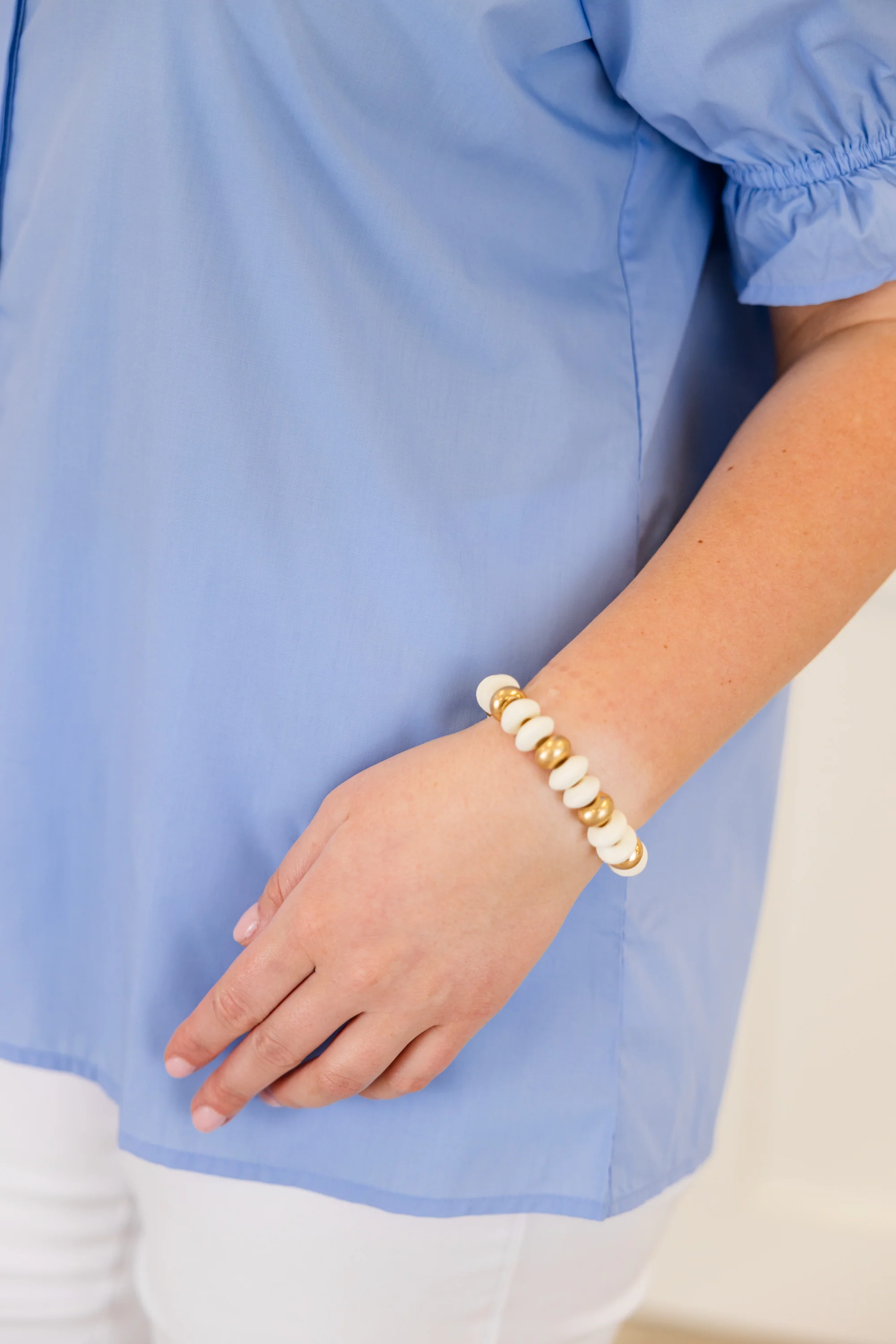 Floral Dreams Bracelet, Ivory - Giverhouse