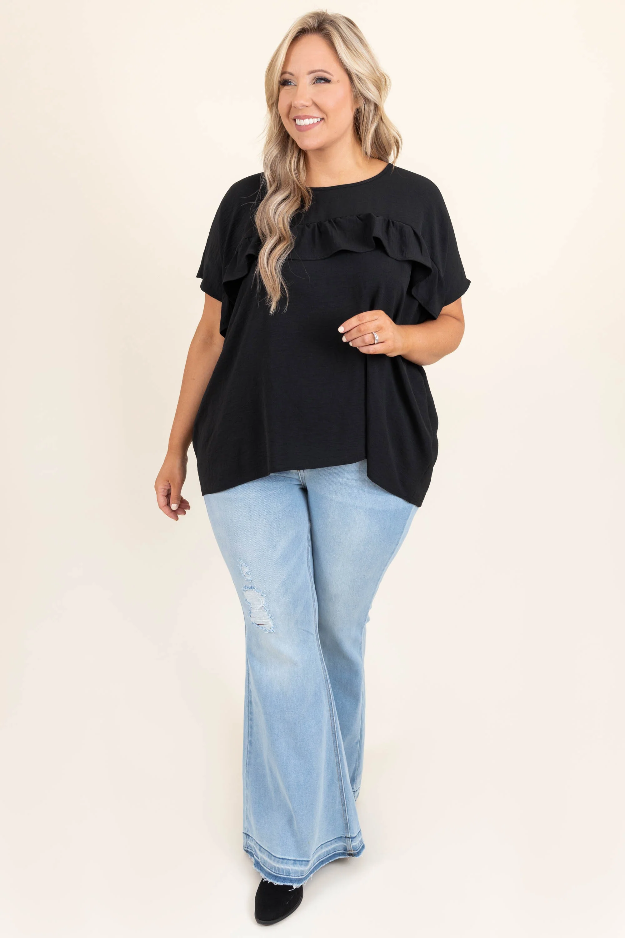 Rock On Babe Jeans, Light Wash - Giverhouse