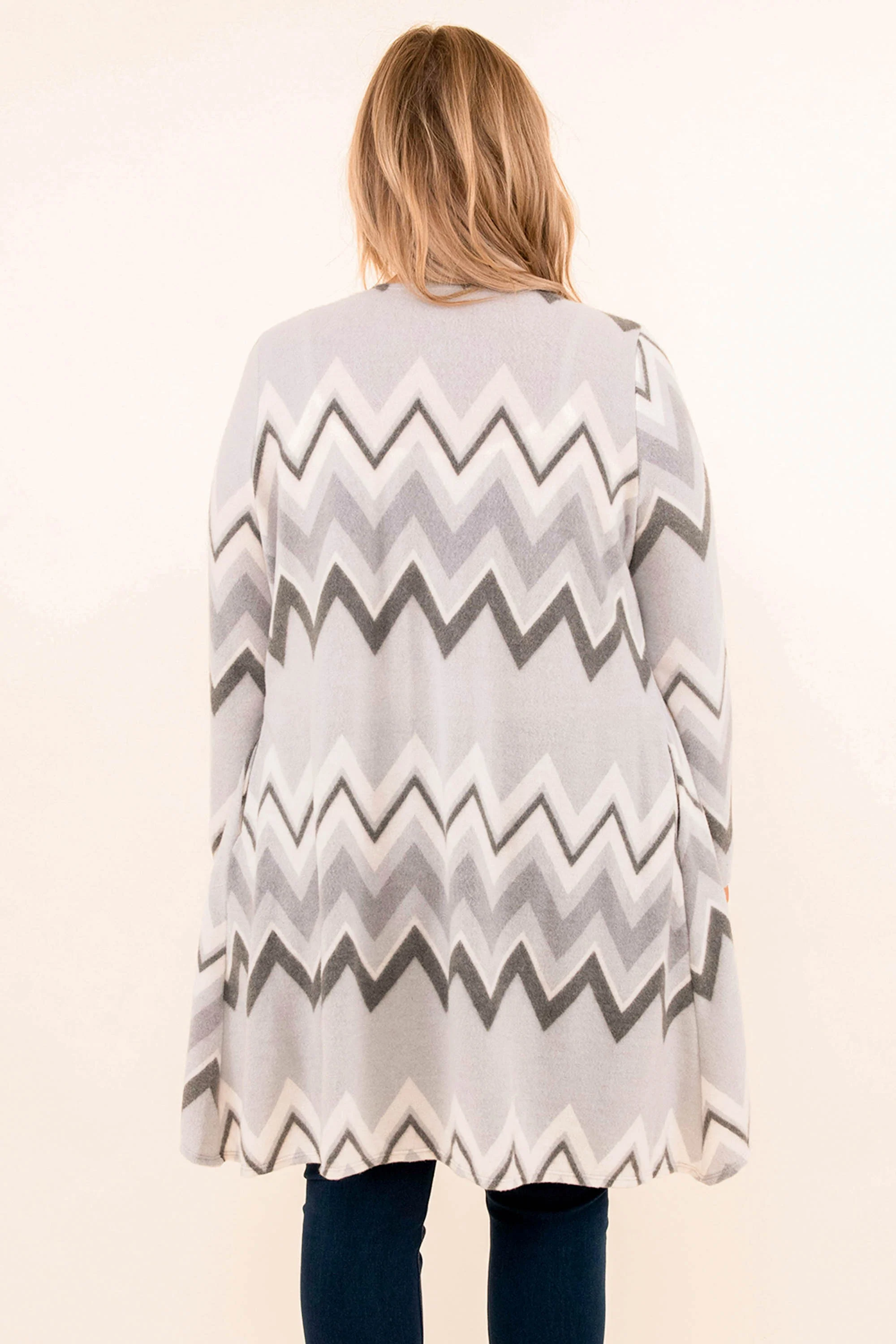 Promise One Thing Cardigan, Gray - Giverhouse