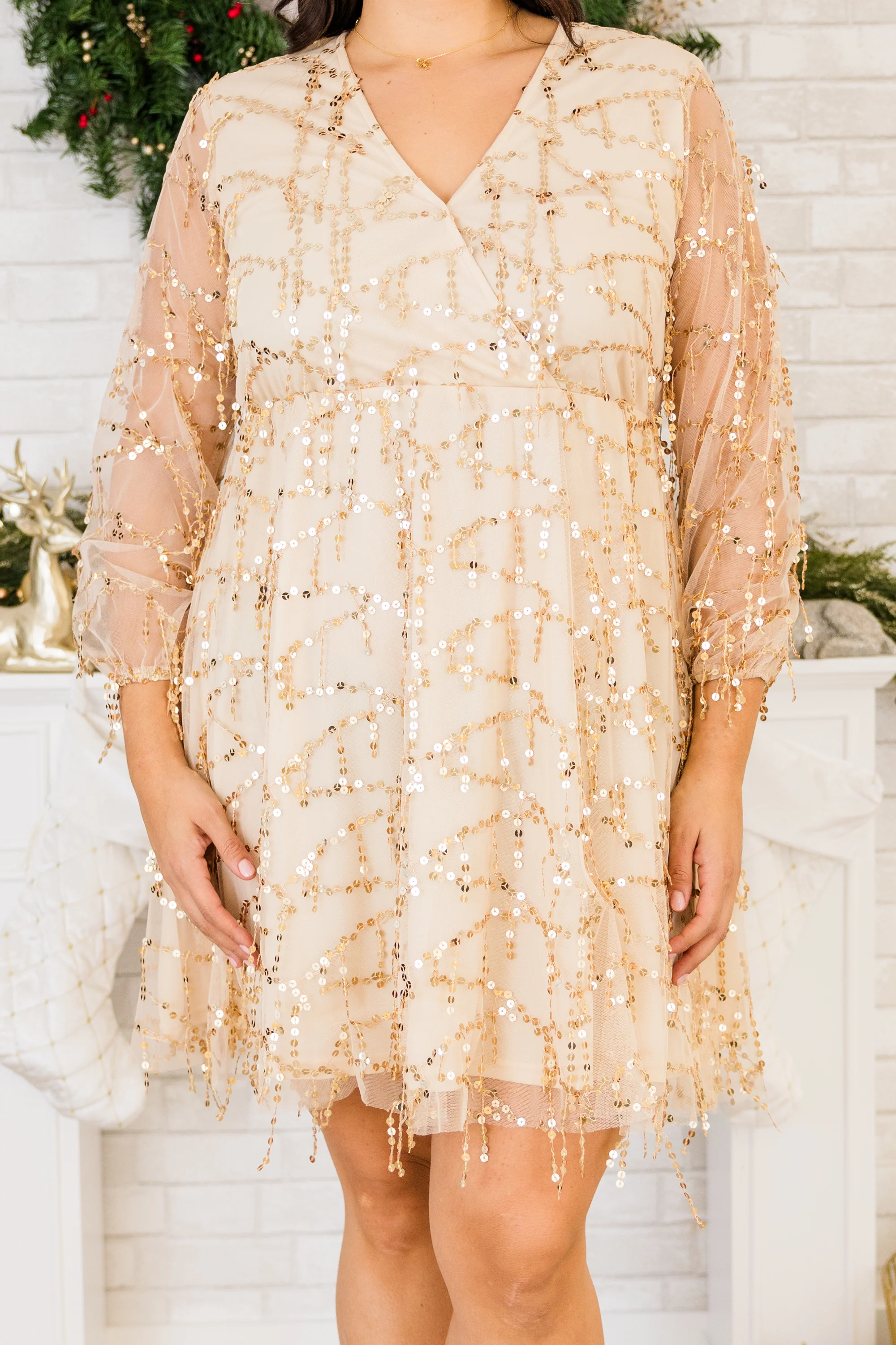 A Grand Gesture Dress, White - Giverhouse