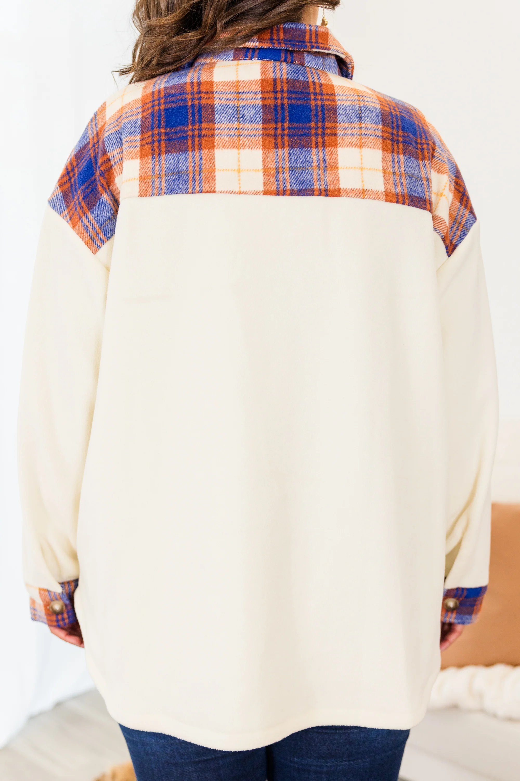 Dreaming Of Me And You Jacket, Orange Combo - Giverhouse