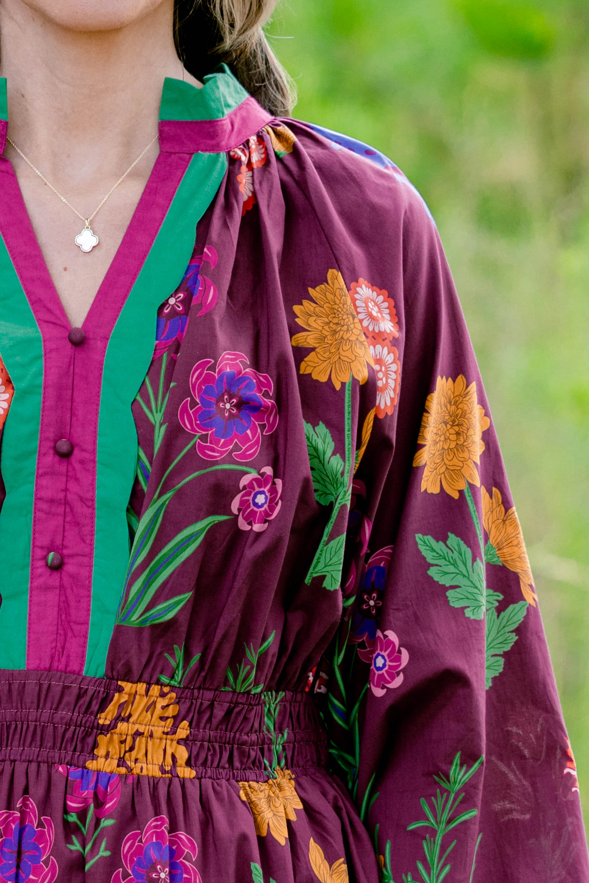 Just Went With It Dress, Burgundy - Giverhouse