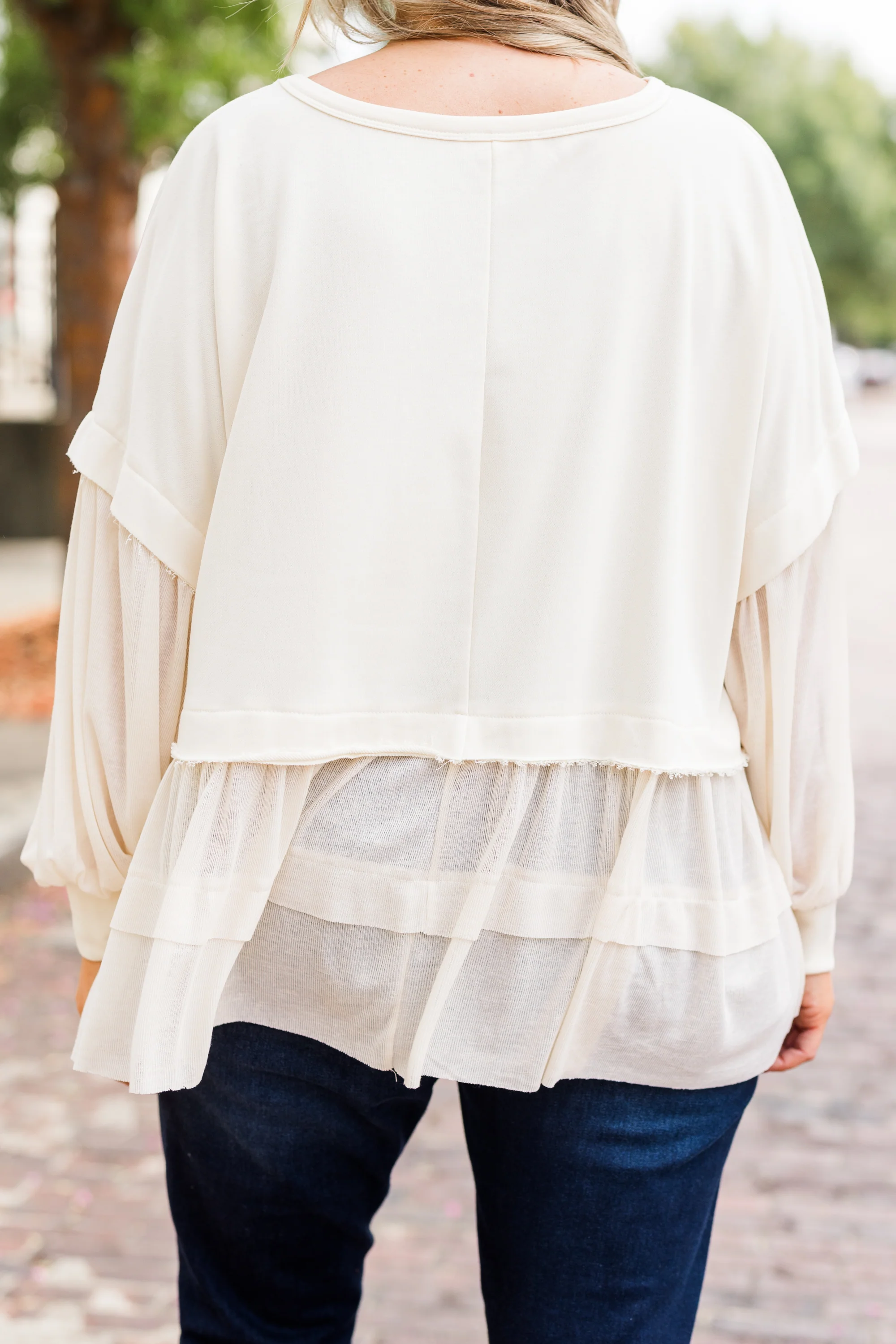 My Kind of Fun Top, Oatmeal - Giverhouse