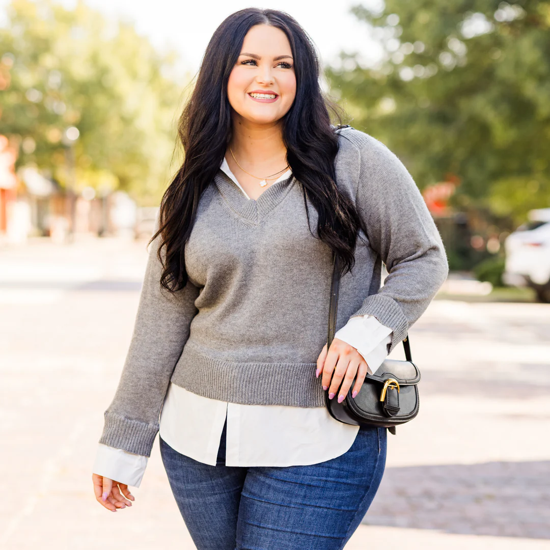 Legally Mine Sweater, Charcoal - Giverhouse