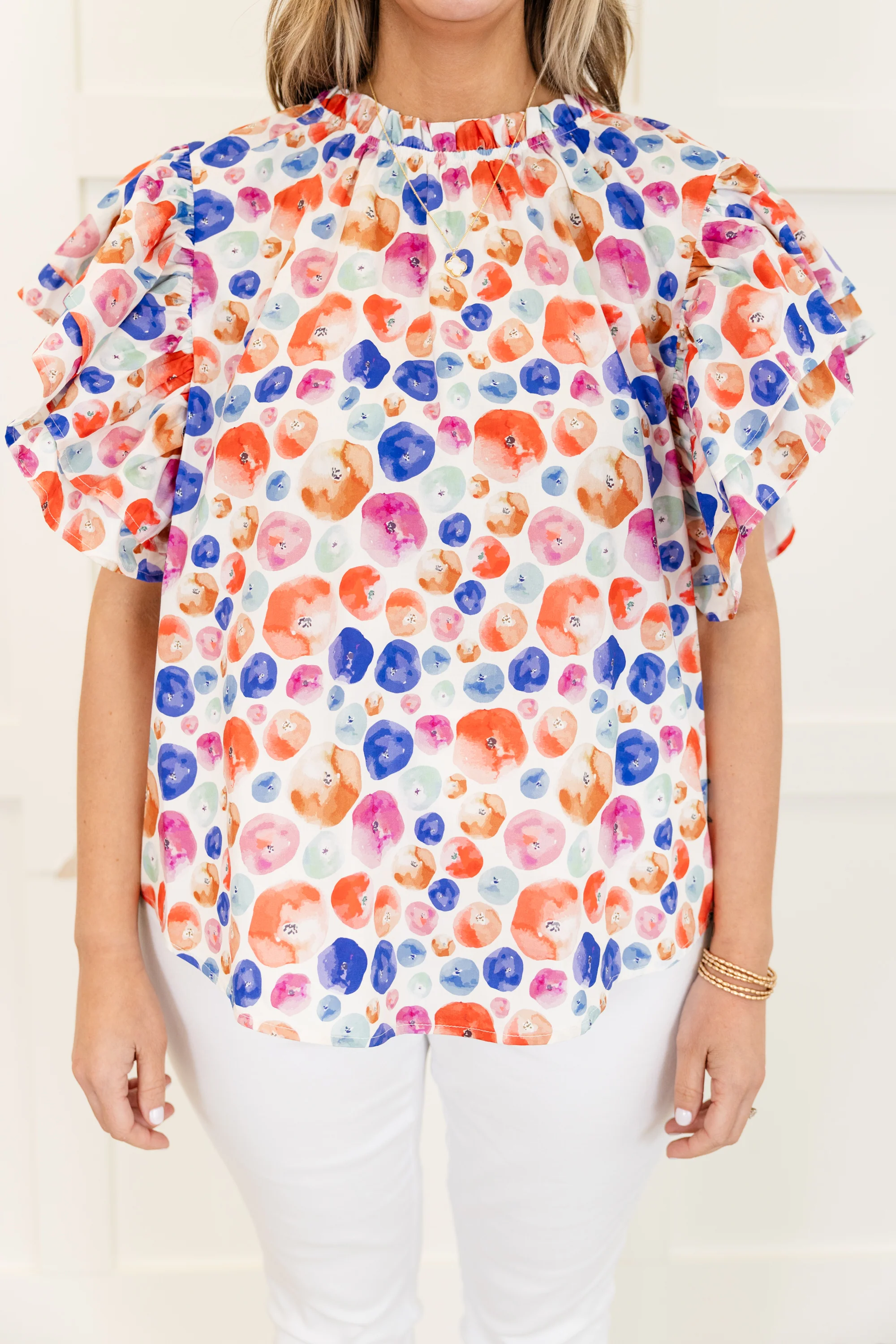 Dotting My I's Top, Multi - Giverhouse