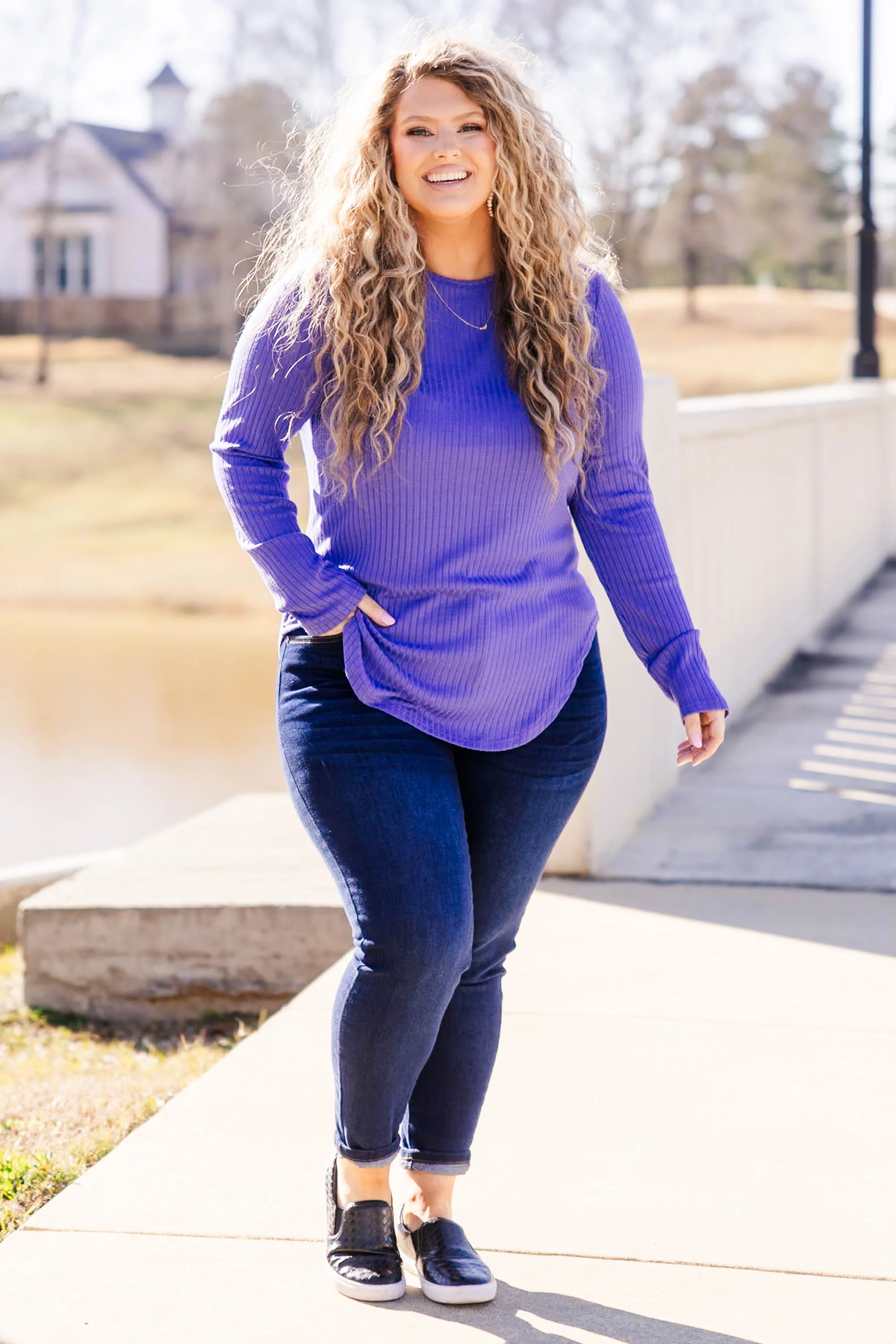 Loving Me Top, Purple - Giverhouse