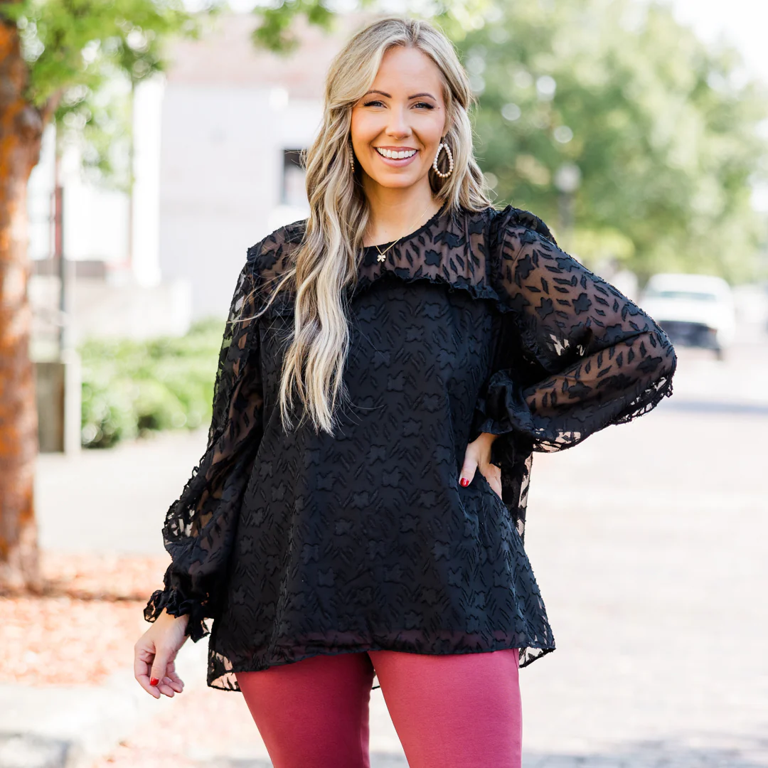 Check Yourself Top, Black - Giverhouse