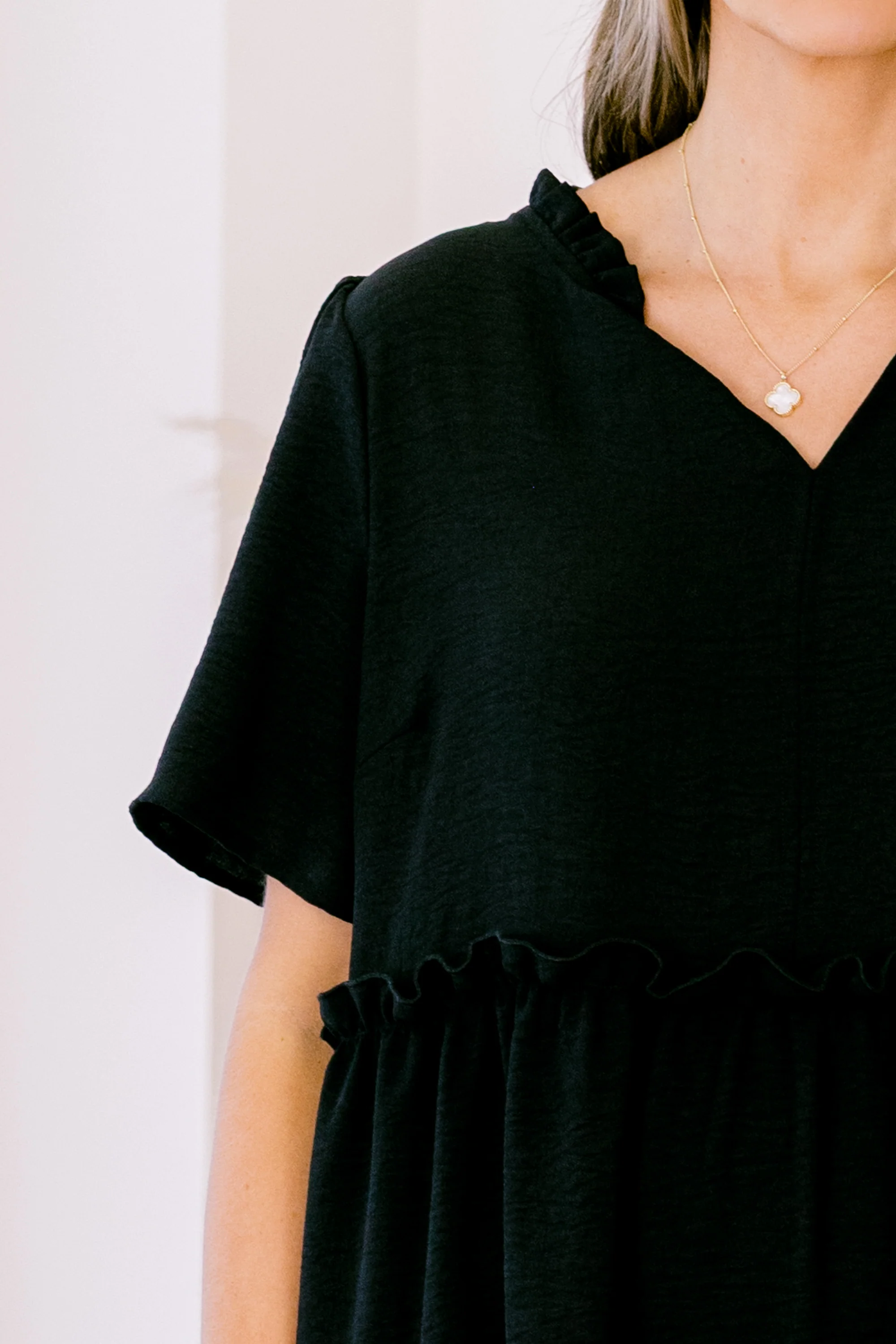 Take Over Dress, Black - Giverhouse