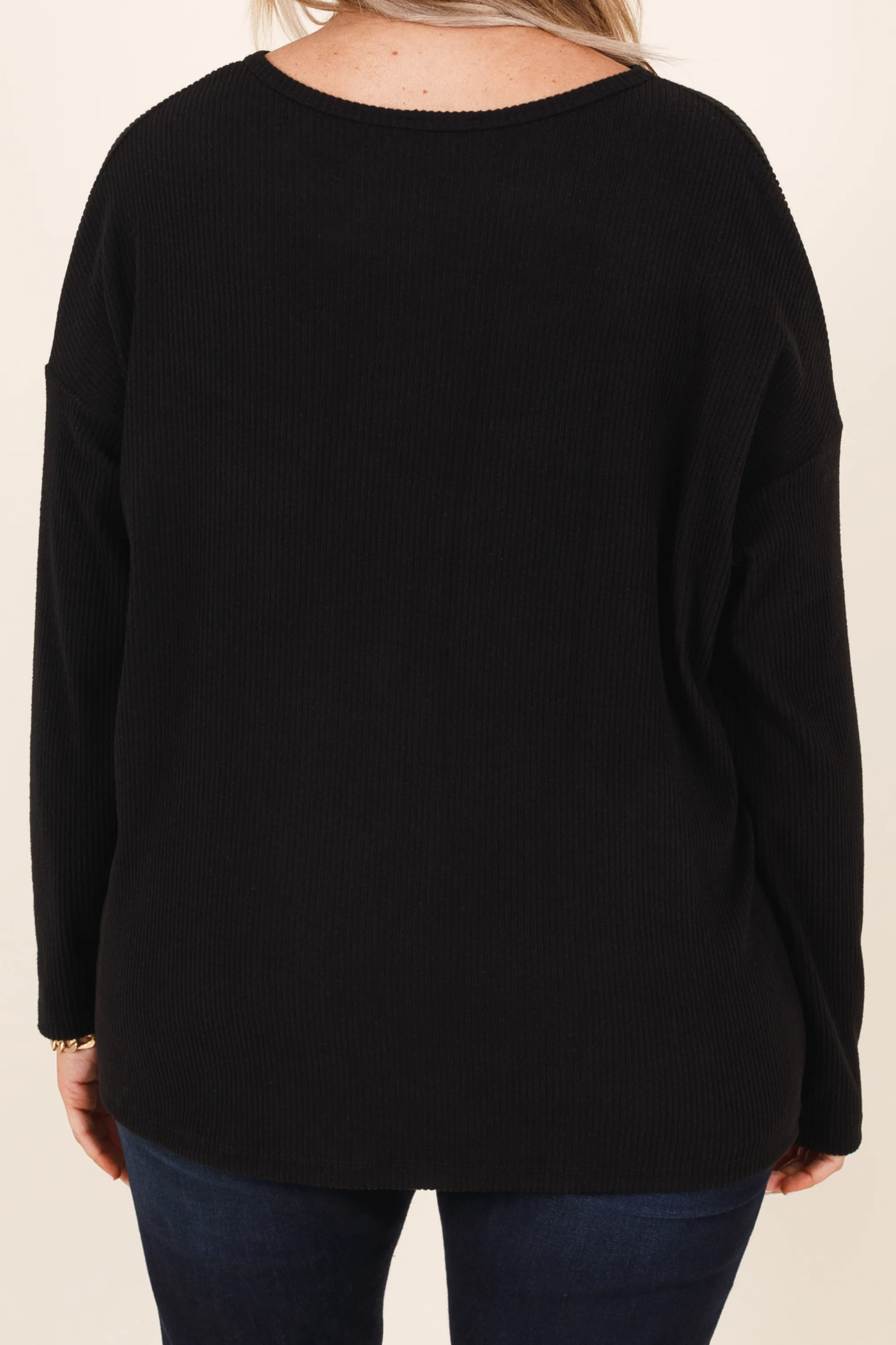 Follow Your Journey Top, Black - Giverhouse