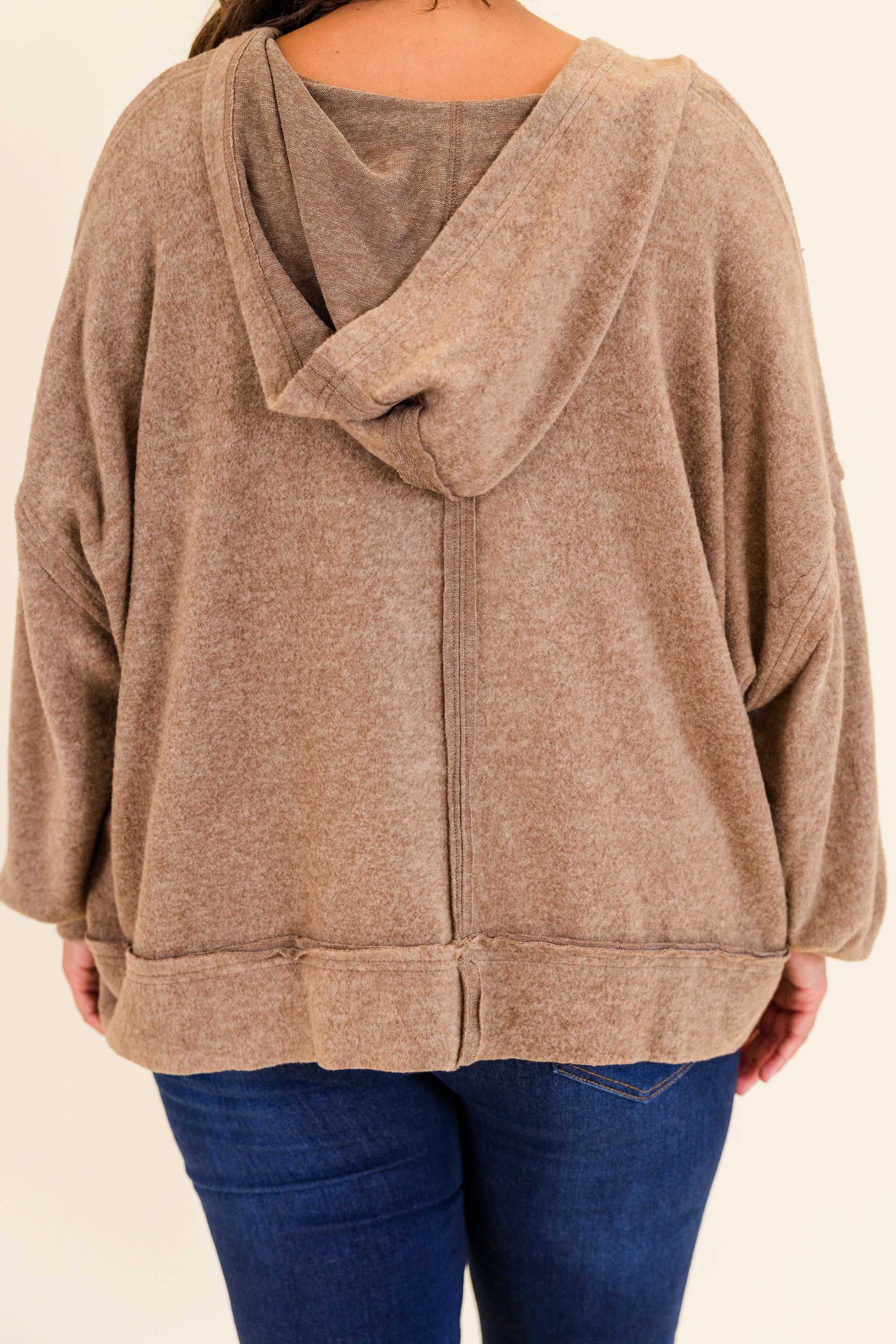 Get Cozy Hoodie, Mocha - Giverhouse