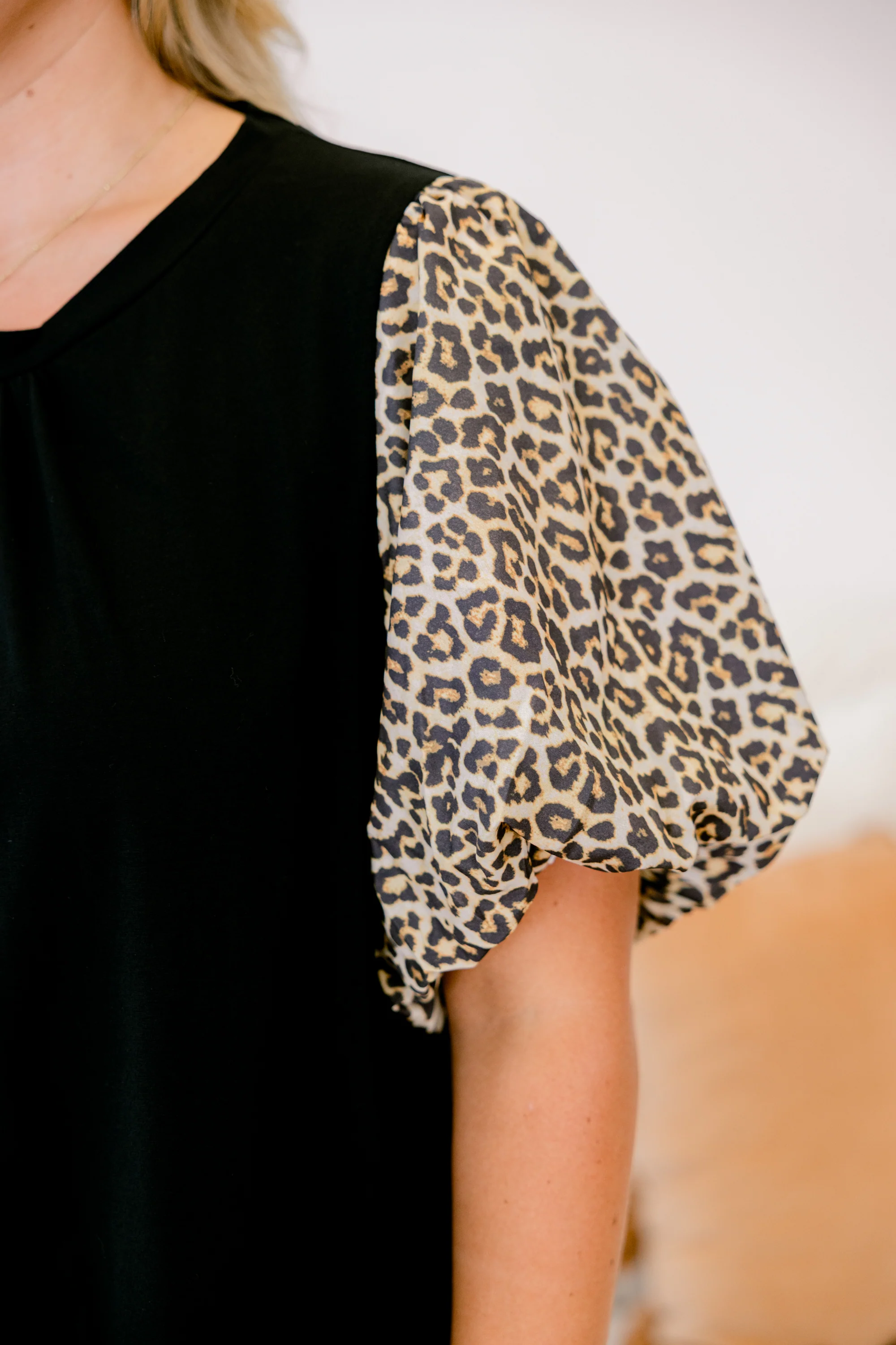 Joyful Days Top, Leopard - Giverhouse