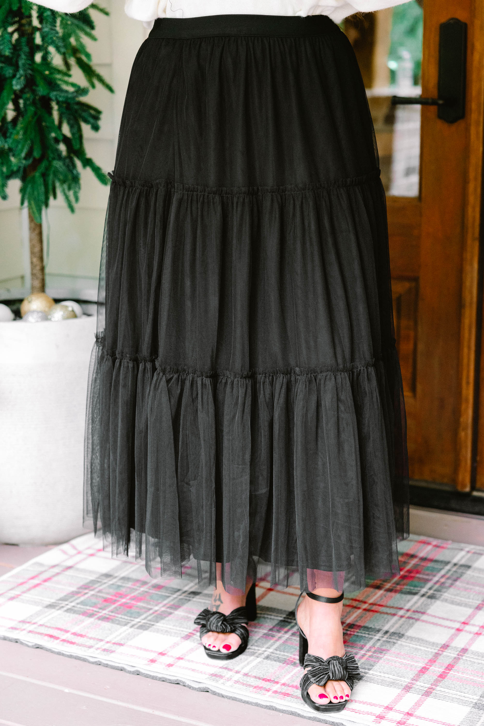 On A Whim Skirt, Black - Giverhouse