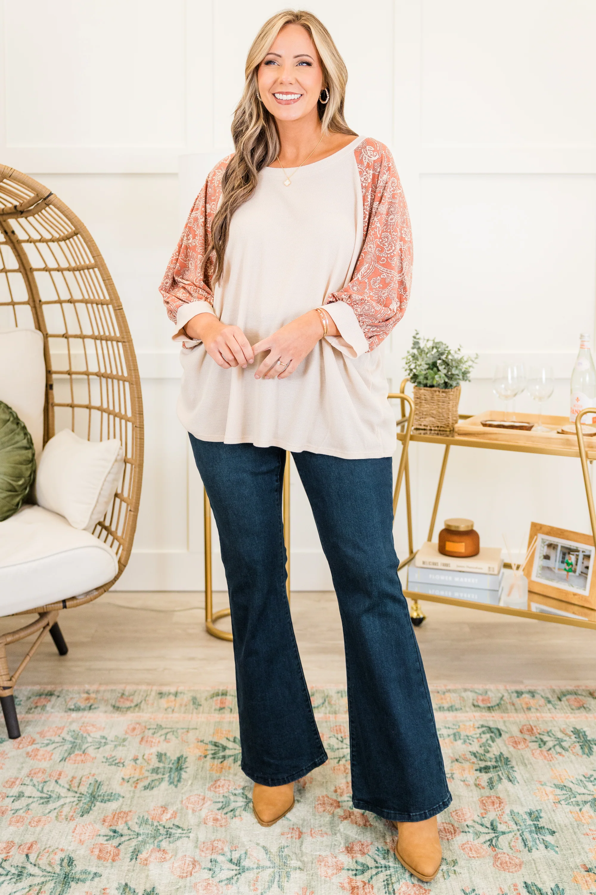 Time Keeps Flying Top, Brick - Giverhouse