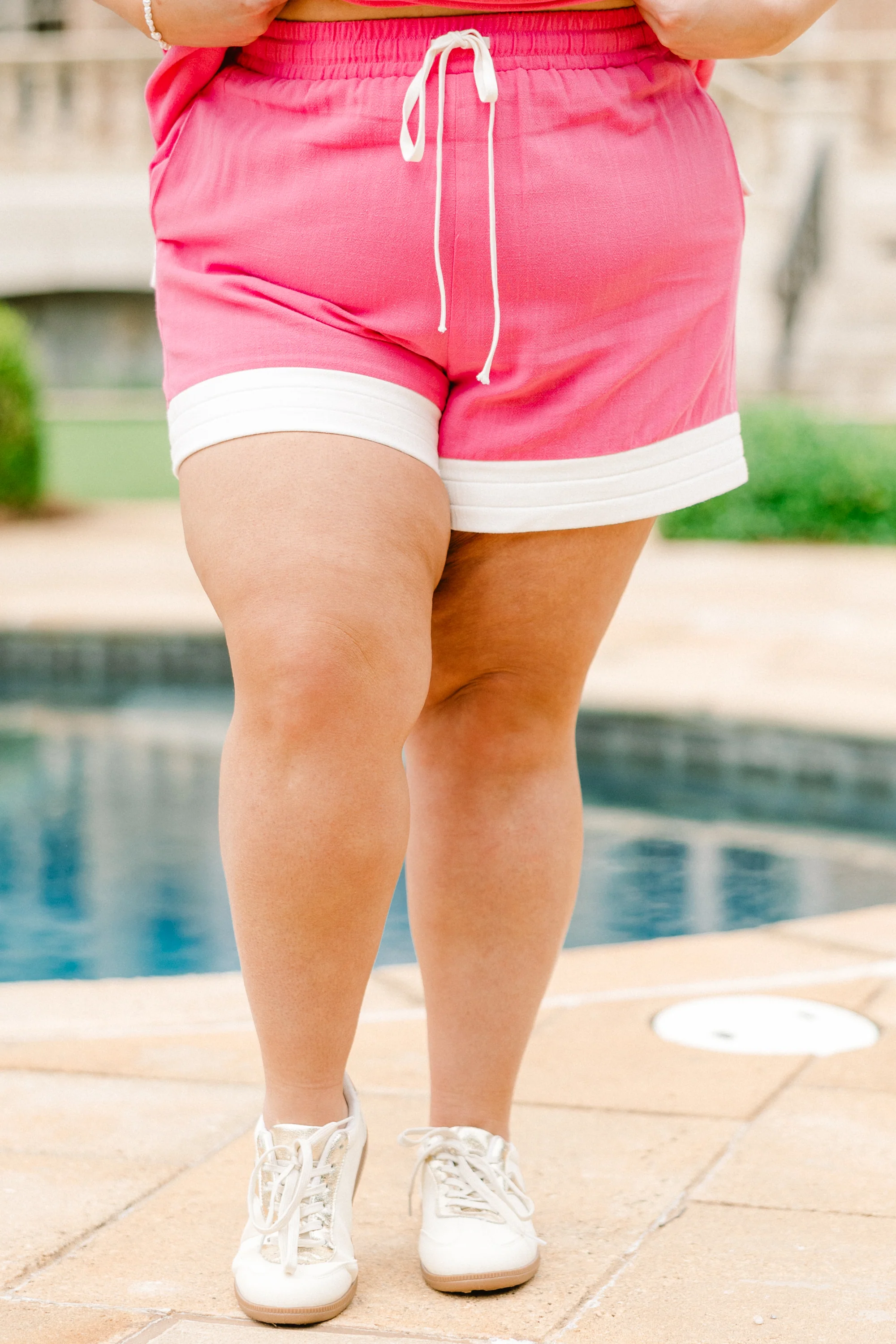 Limitless Time Shorts, Pink - Giverhouse