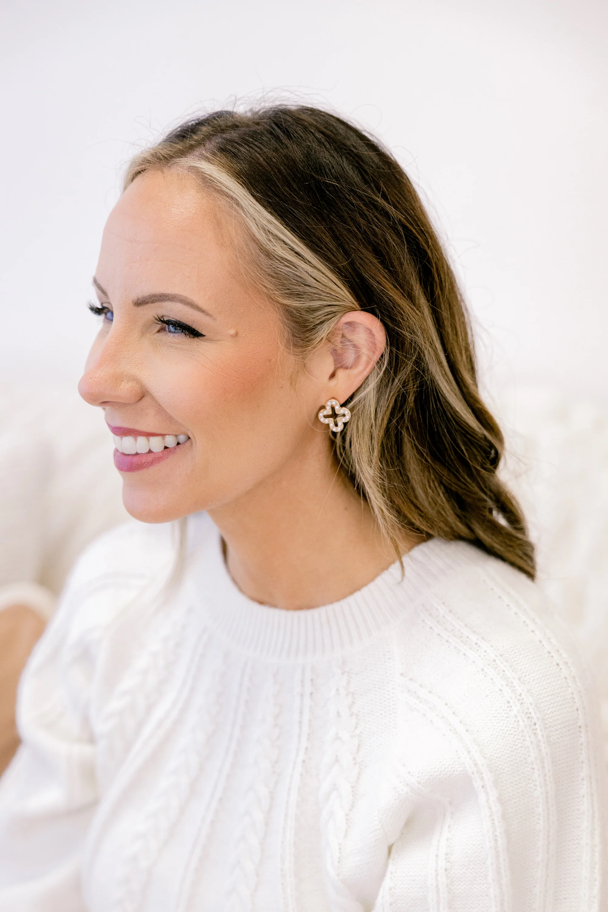 Kind Impression Earrings, Gold - Giverhouse