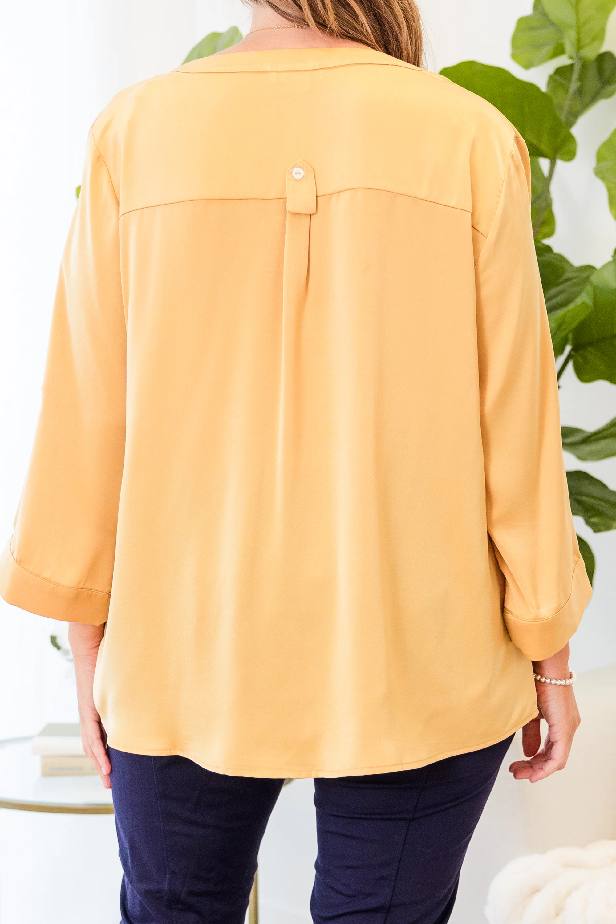 Cute And Charming Top, Yellow - Giverhouse