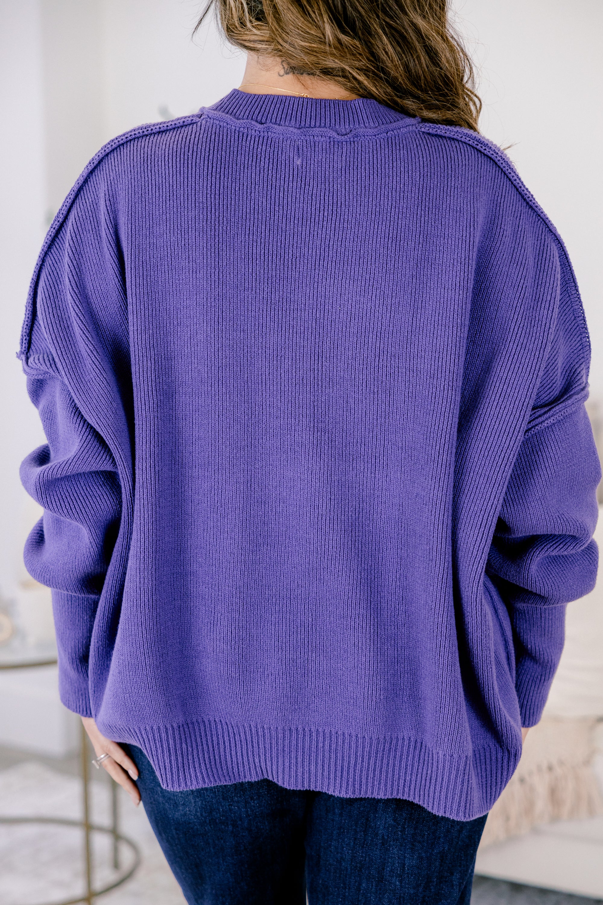 Magically Perfect Sweater, Berry - Giverhouse