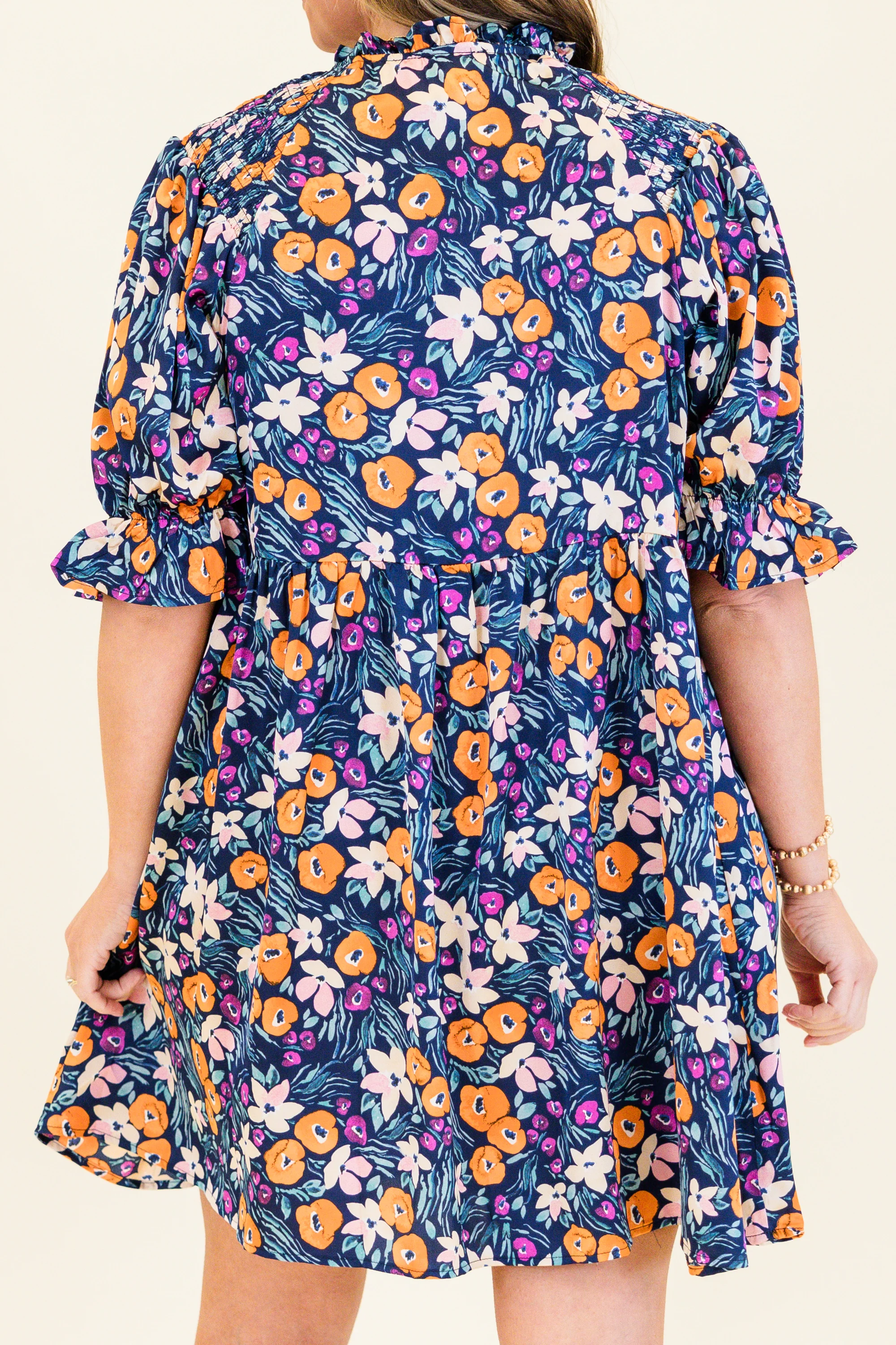 Feel The Rush Dress, Navy - Giverhouse