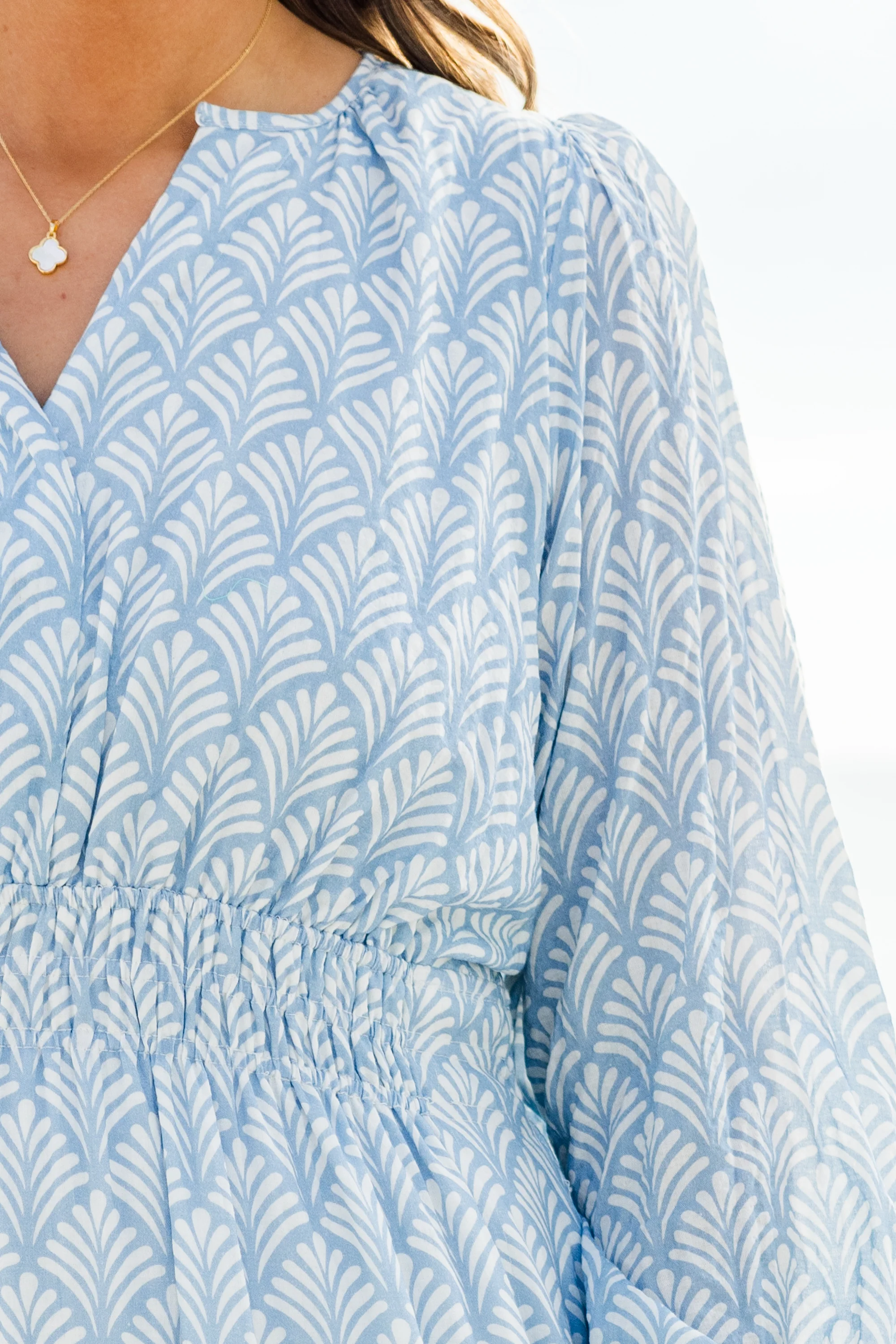 Gift Of Grace Maxi Dress, Blue - Giverhouse