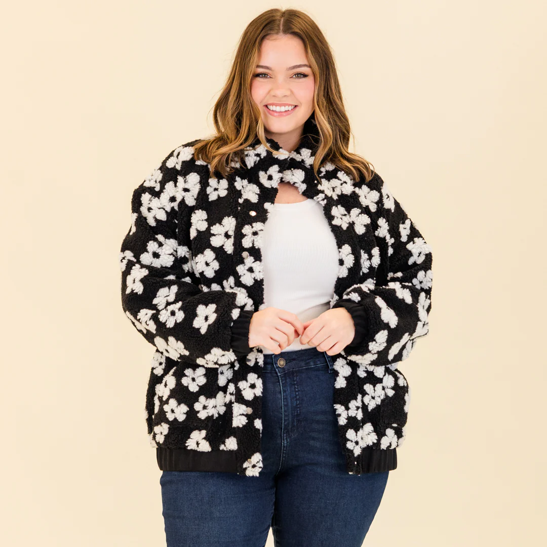 Cafe Conversations Jacket, Black - Giverhouse