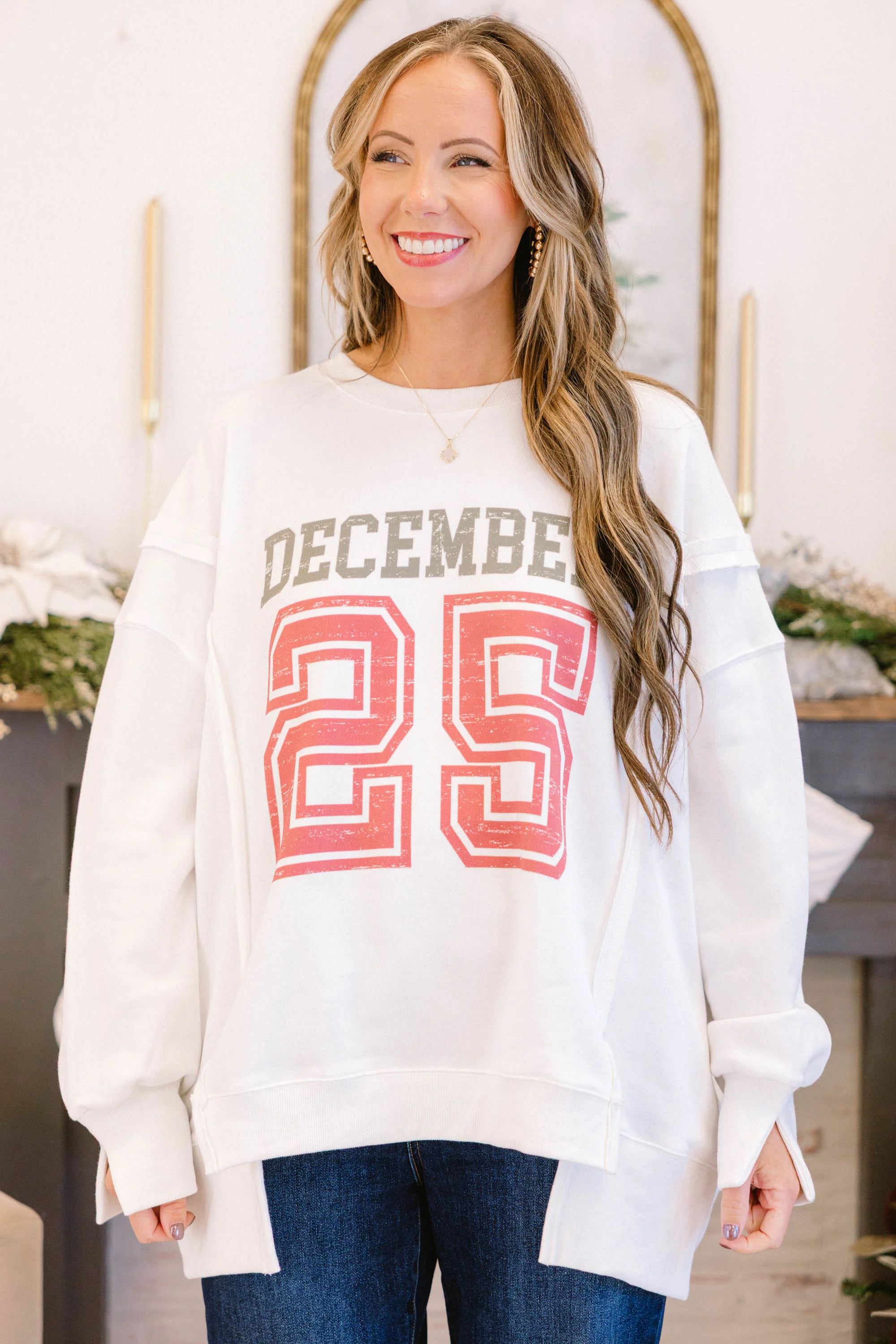 Team Christmas Comfy Crew, Ivory - Giverhouse