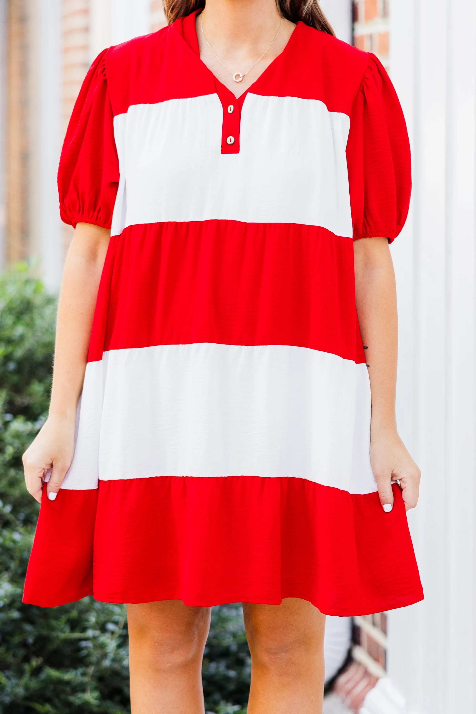 We Are The Champions Dress, Red - Giverhouse