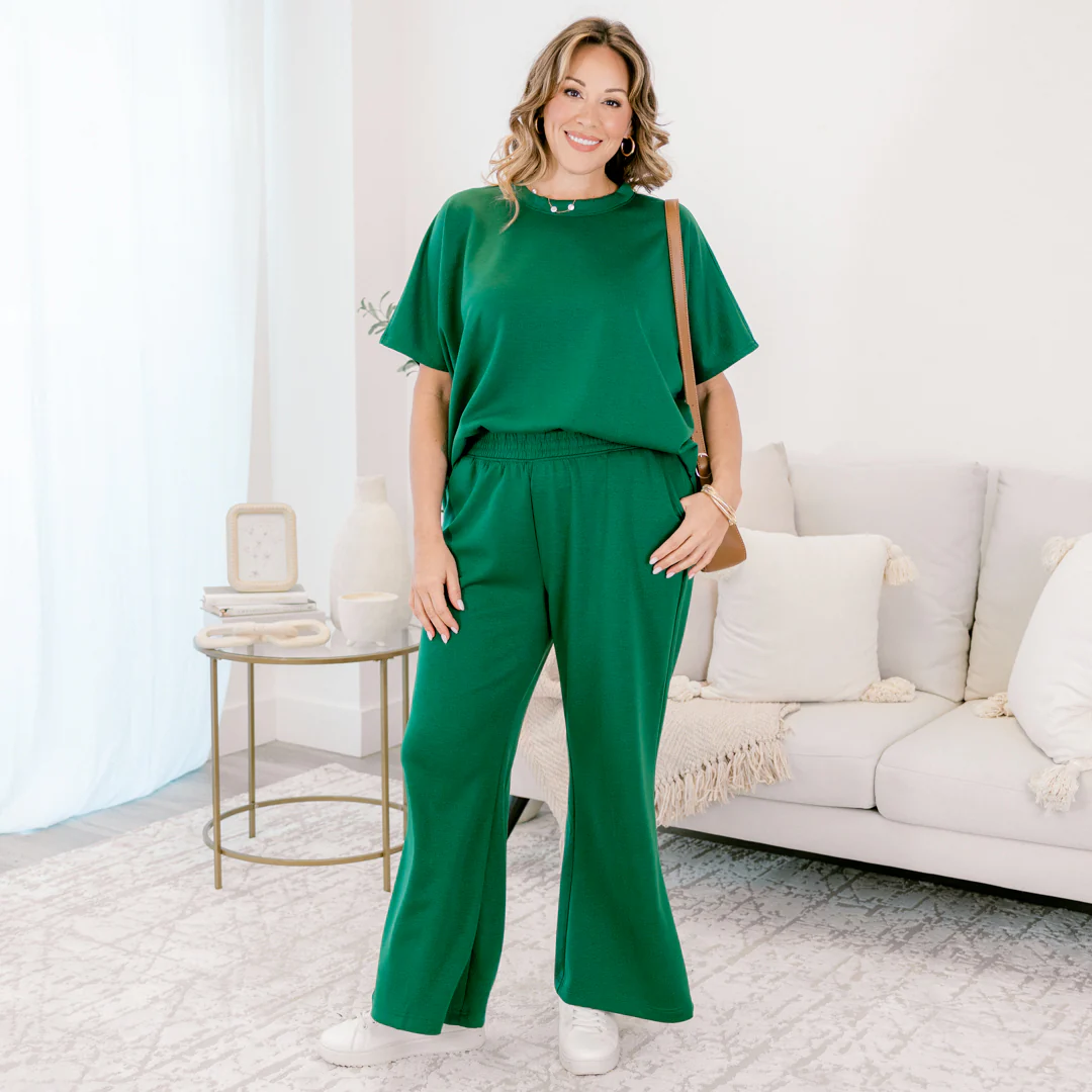 Calm Days Set, Hunter Green - Giverhouse