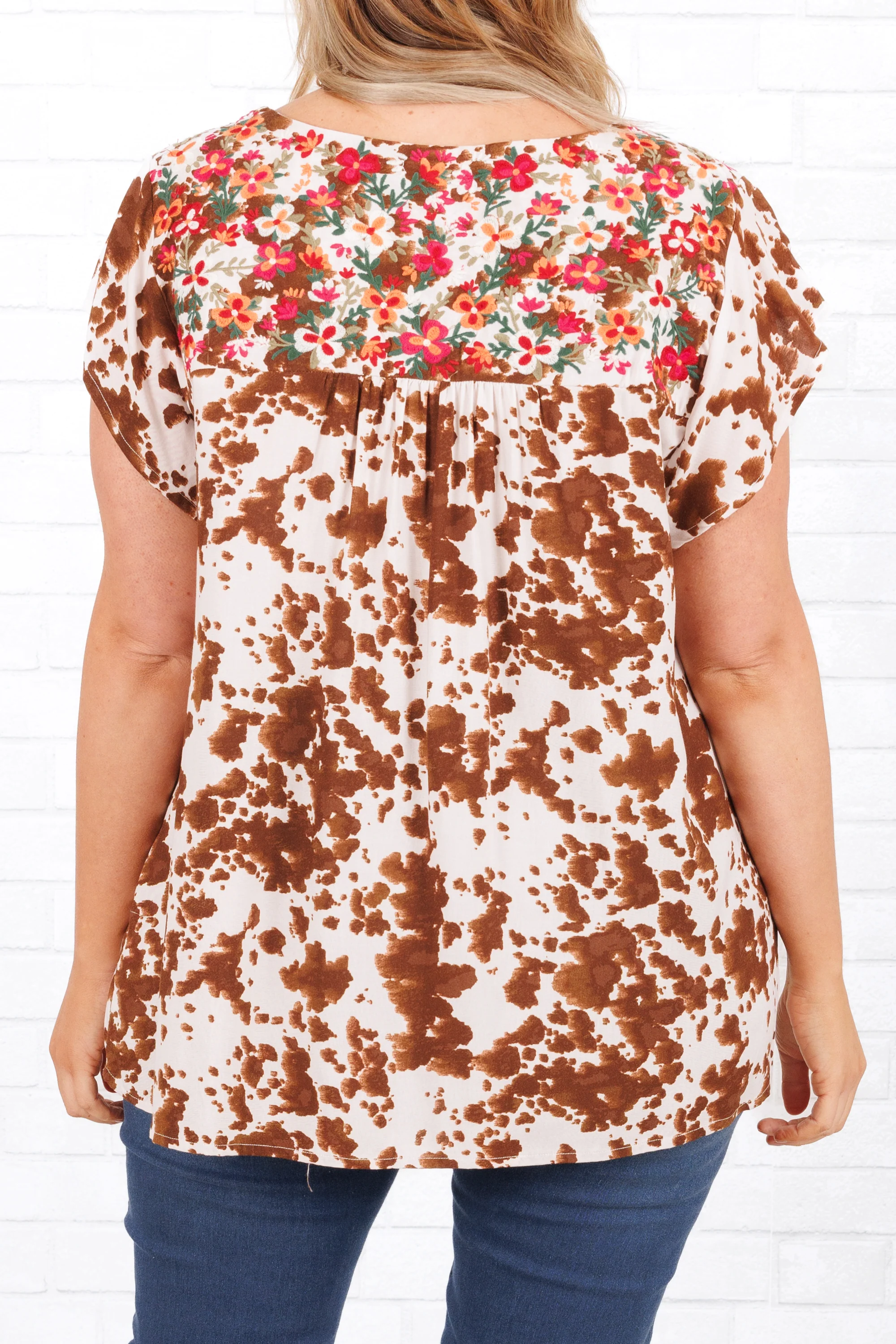 The Southern Charm Top, Mocha - Giverhouse