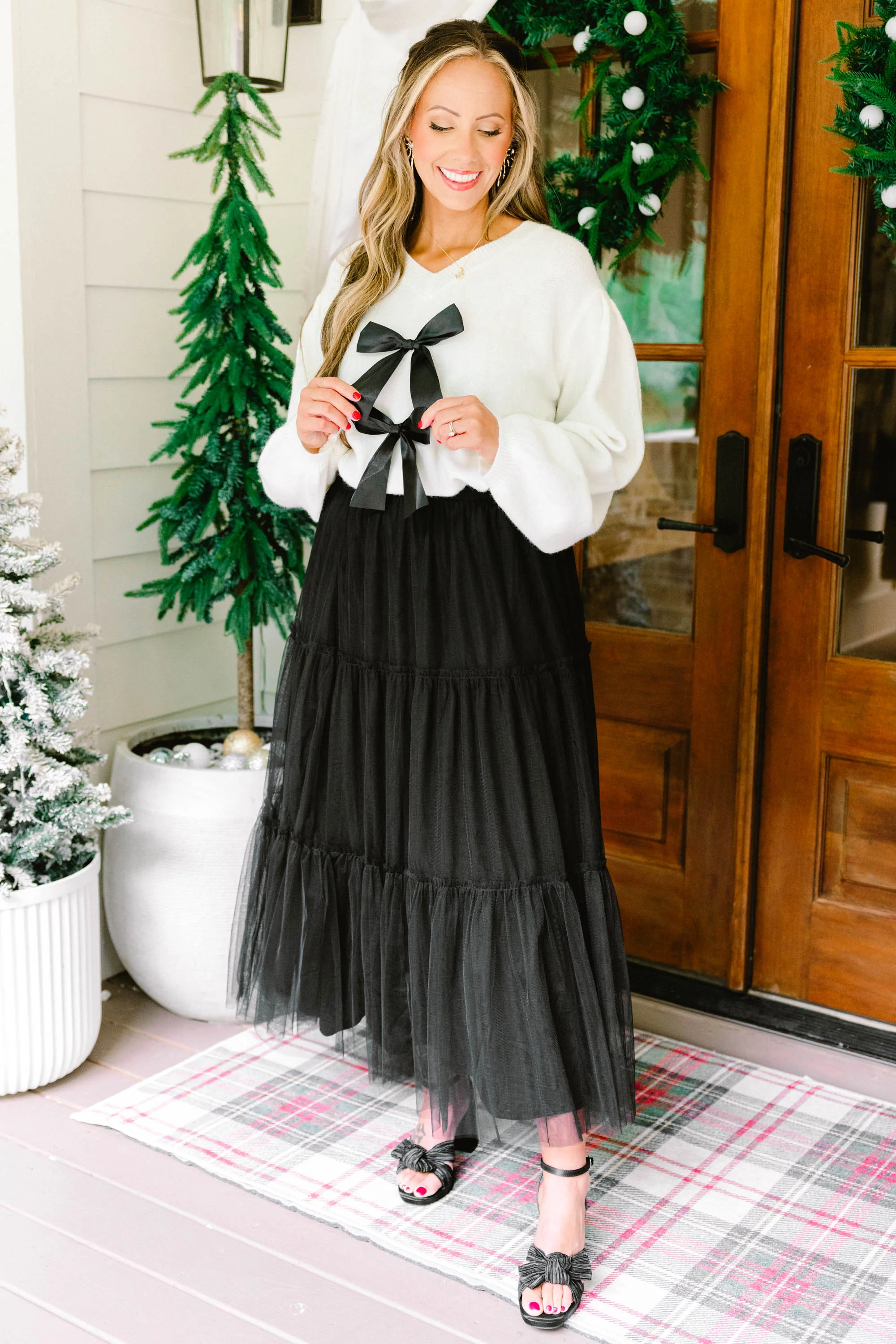 On A Whim Skirt, Black - Giverhouse