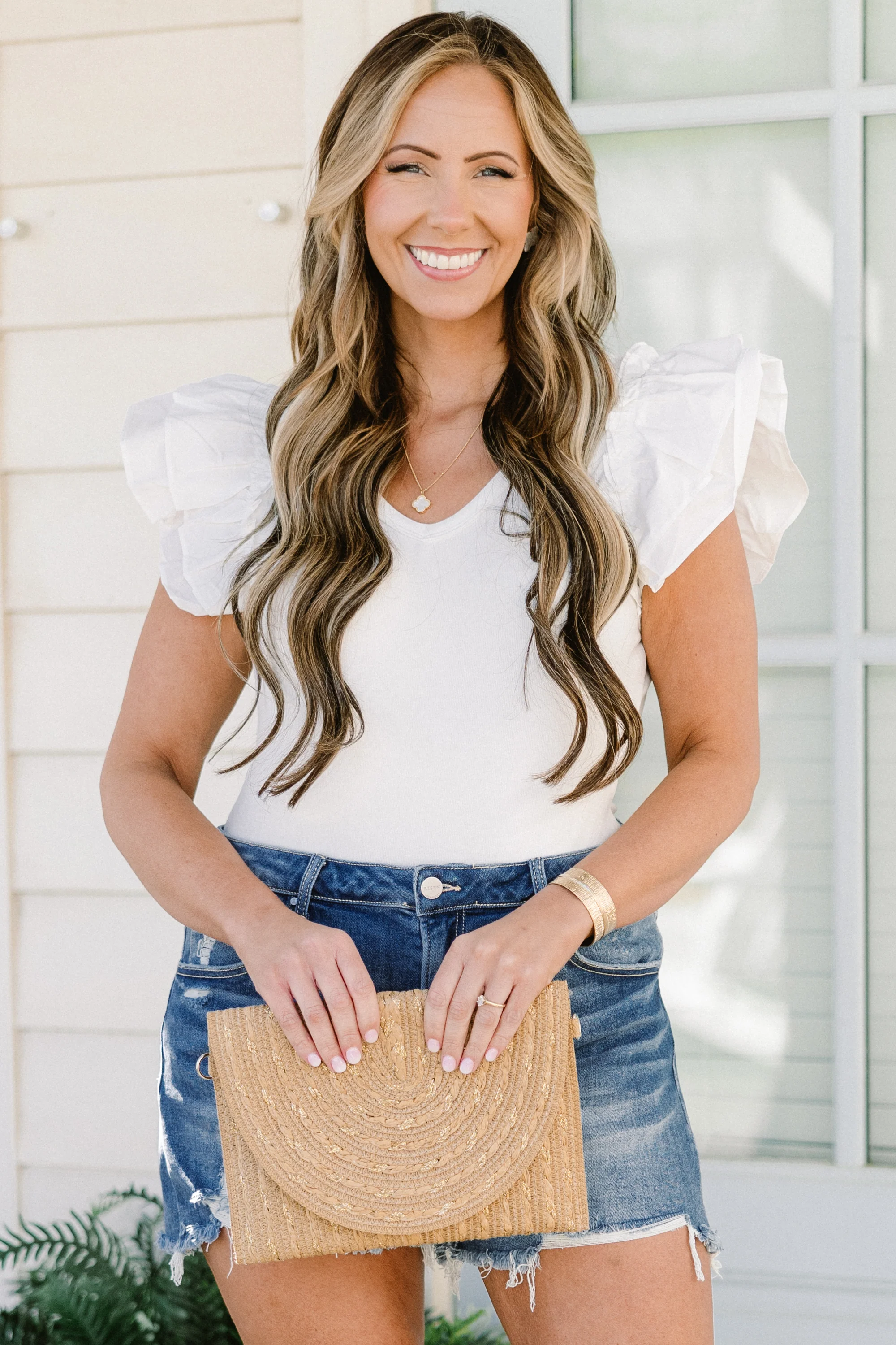 Jet Setter Shorts, Light Wash - Giverhouse