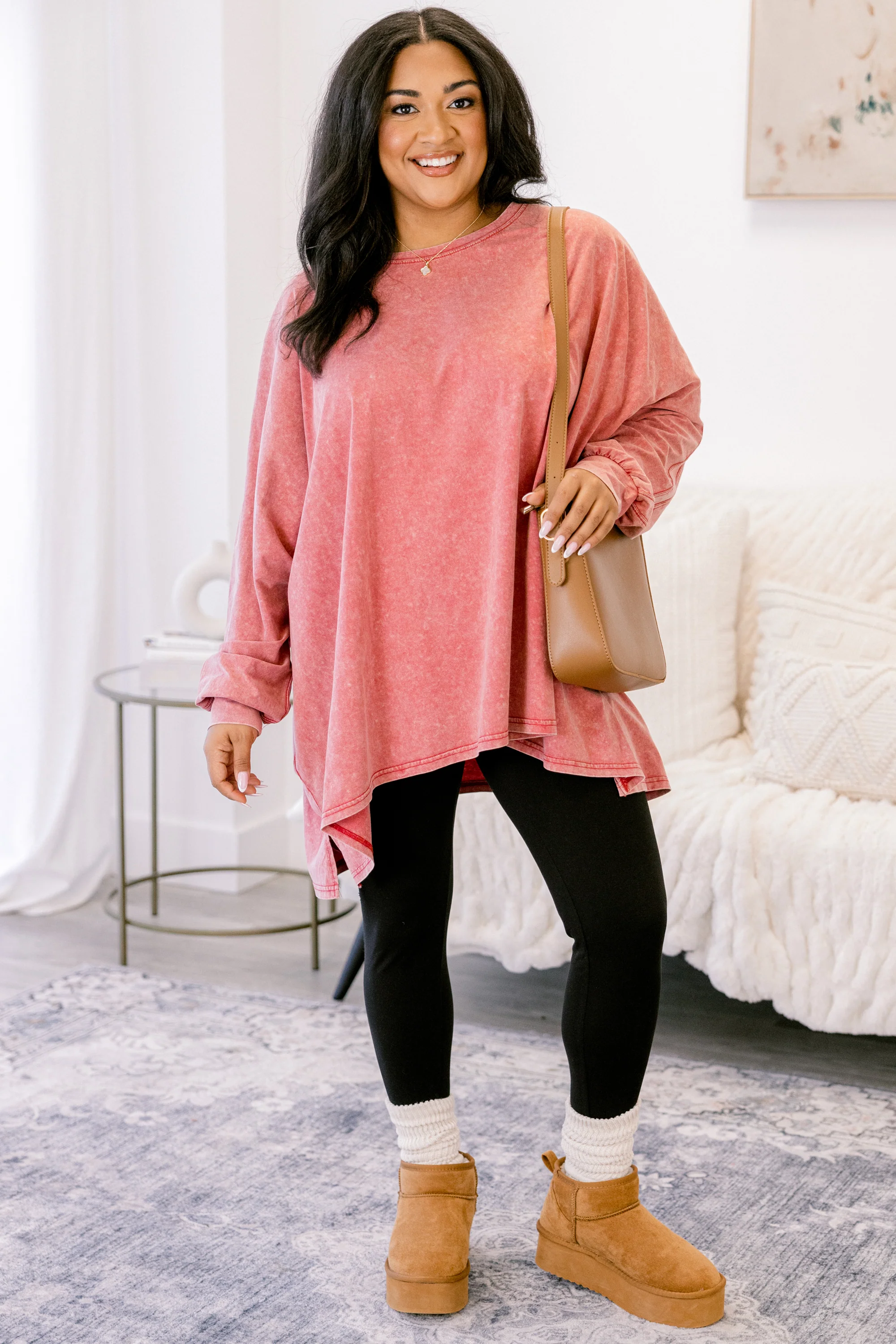 All So Nice Tunic, Red - Giverhouse