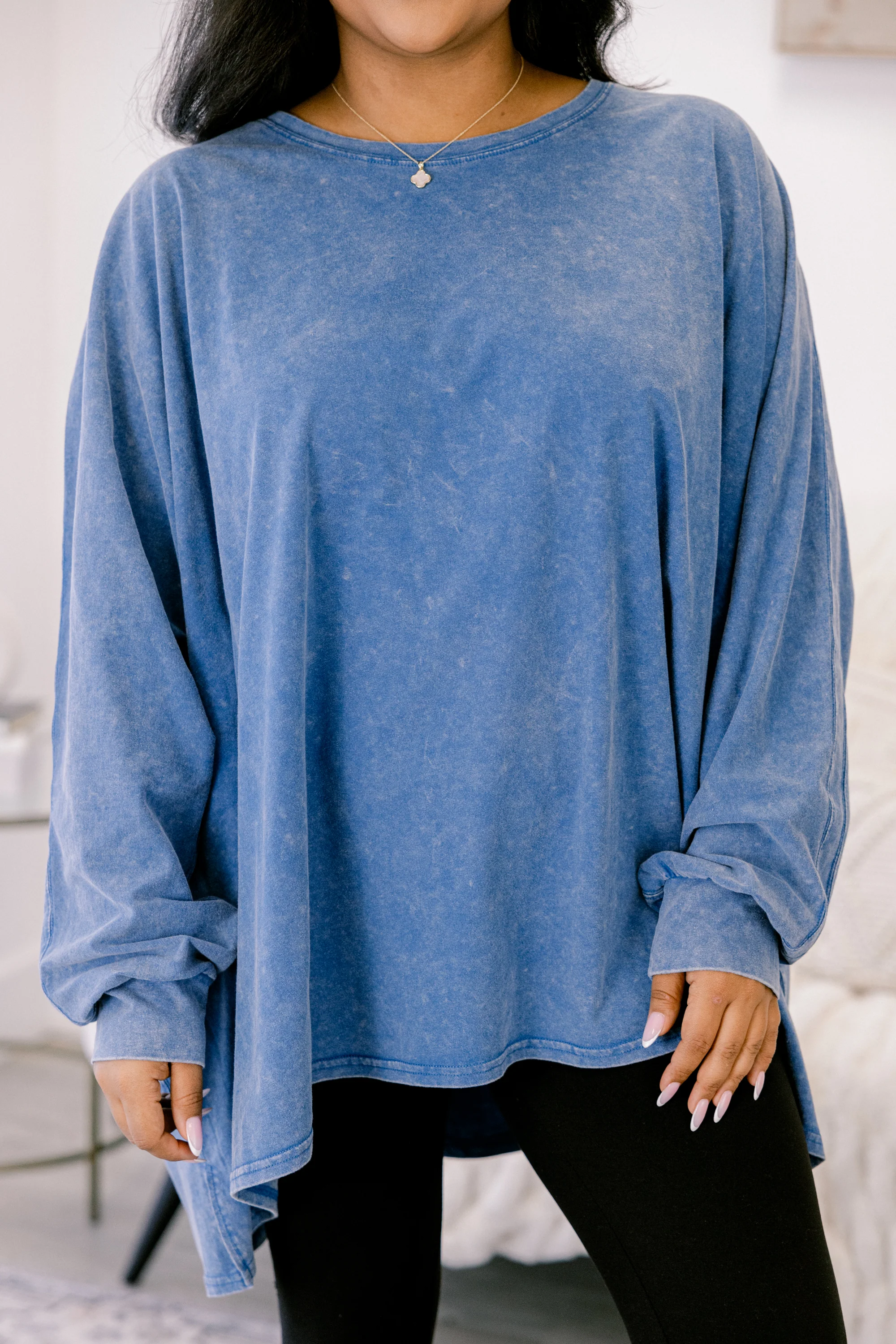 All So Nice Tunic, Blue - Giverhouse