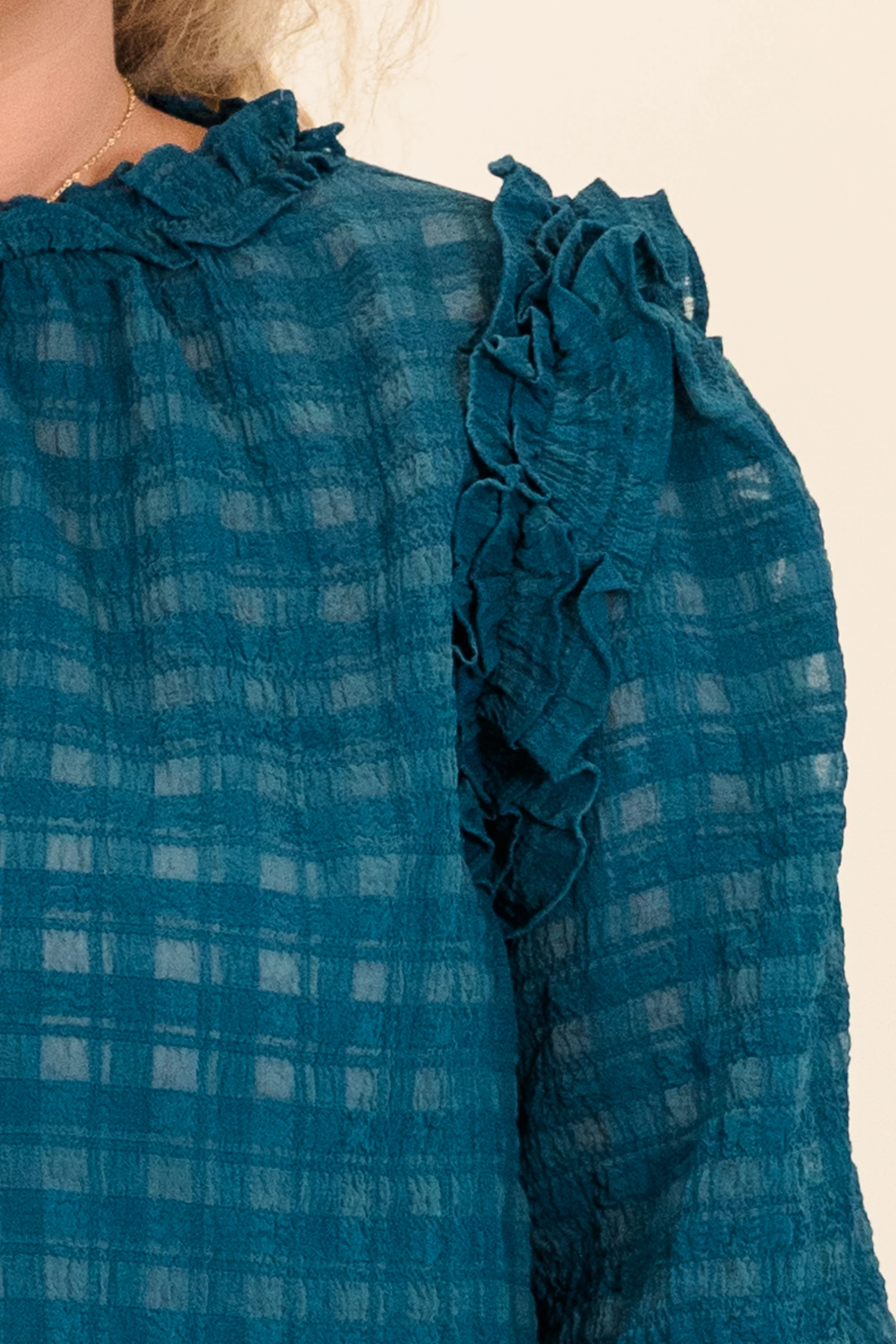 Sweet Thing Top, Teal - Giverhouse