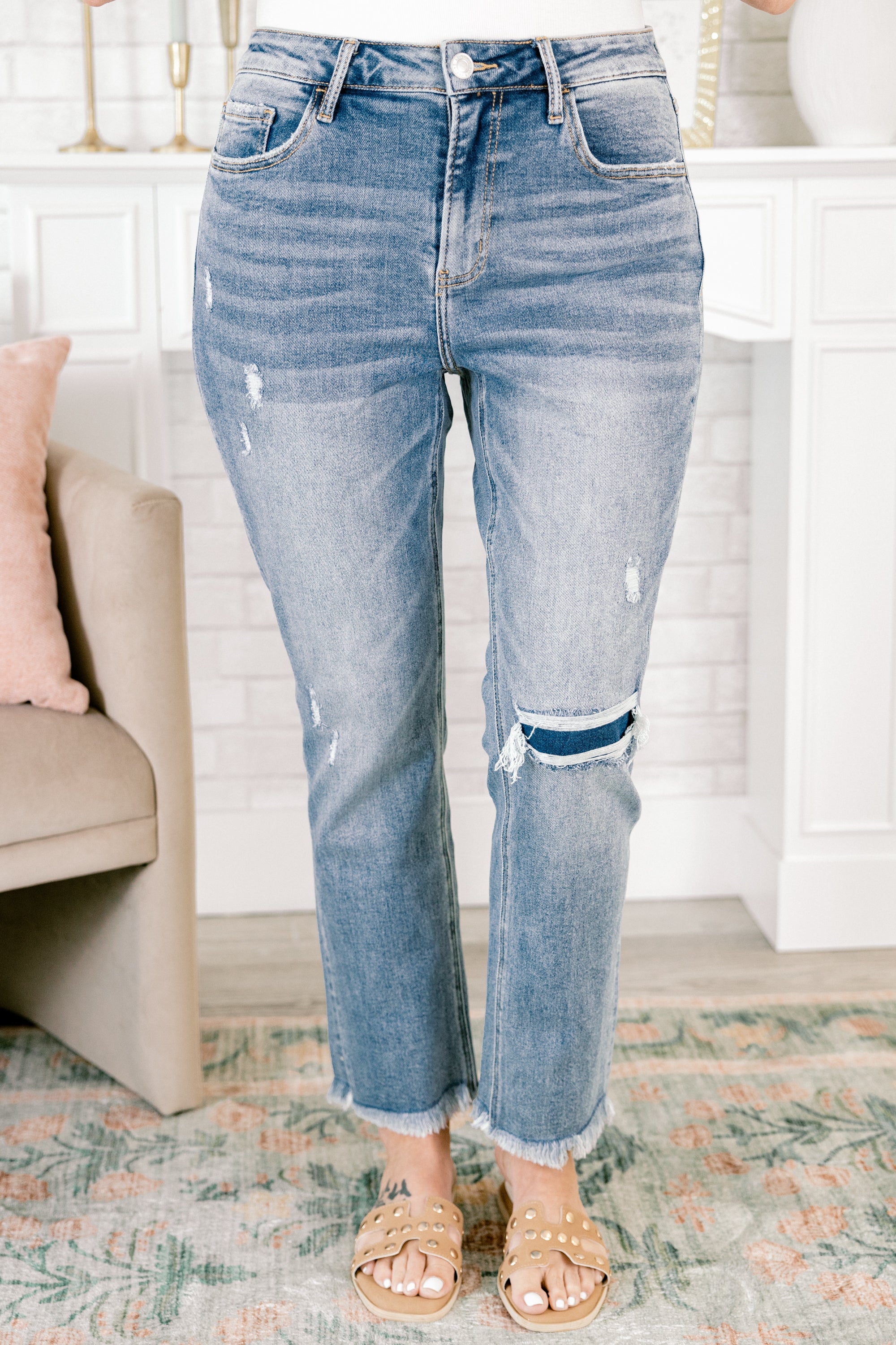 Around Town Jeans, Medium Wash - Giverhouse