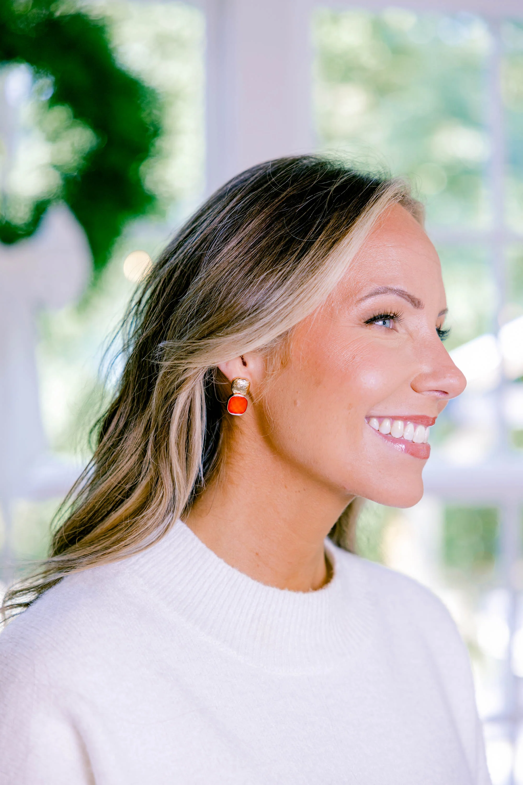 Keep It Jolly Earrings, Red - Giverhouse