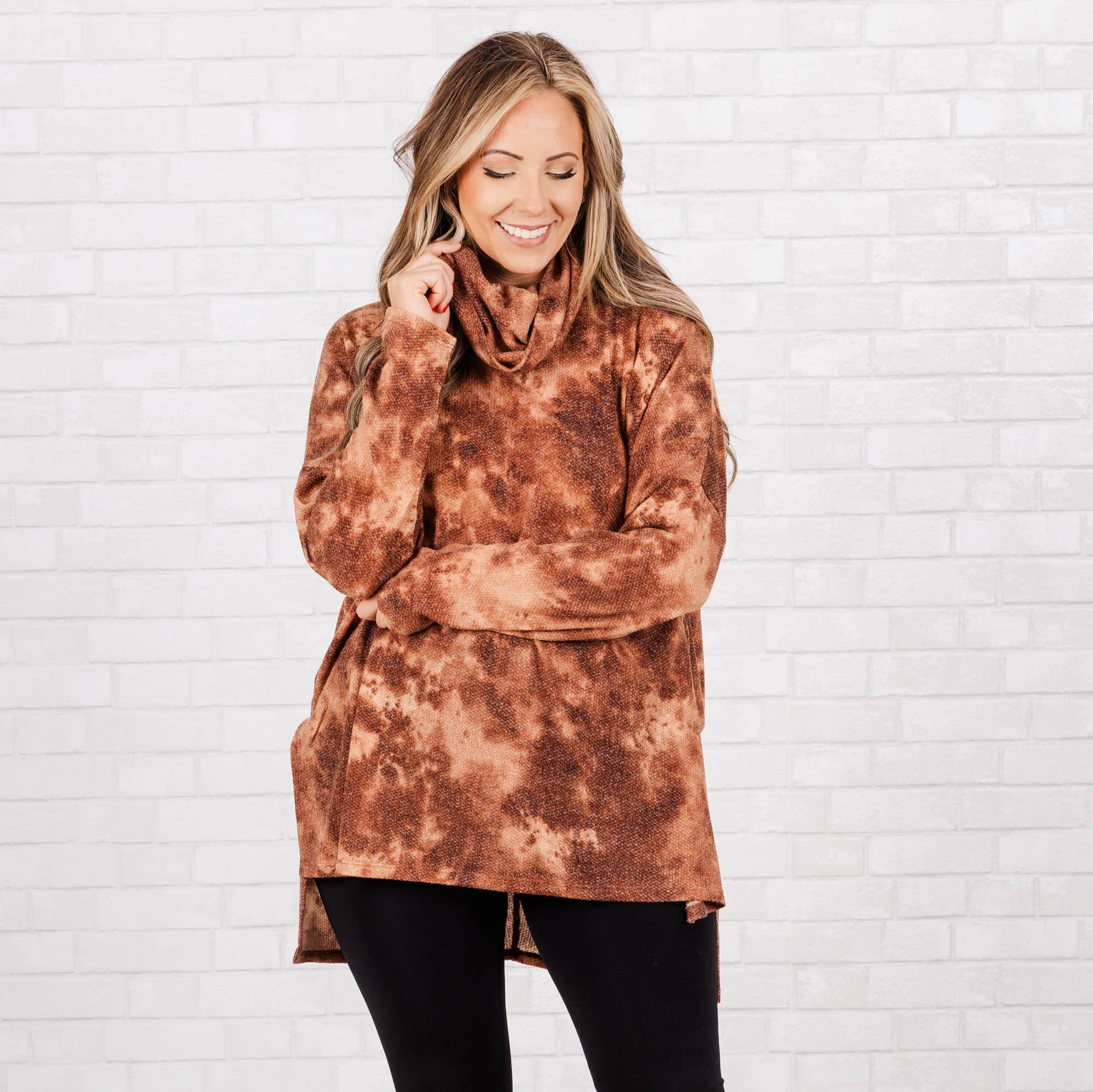 Touches My Soul Top, Cocoa - Giverhouse