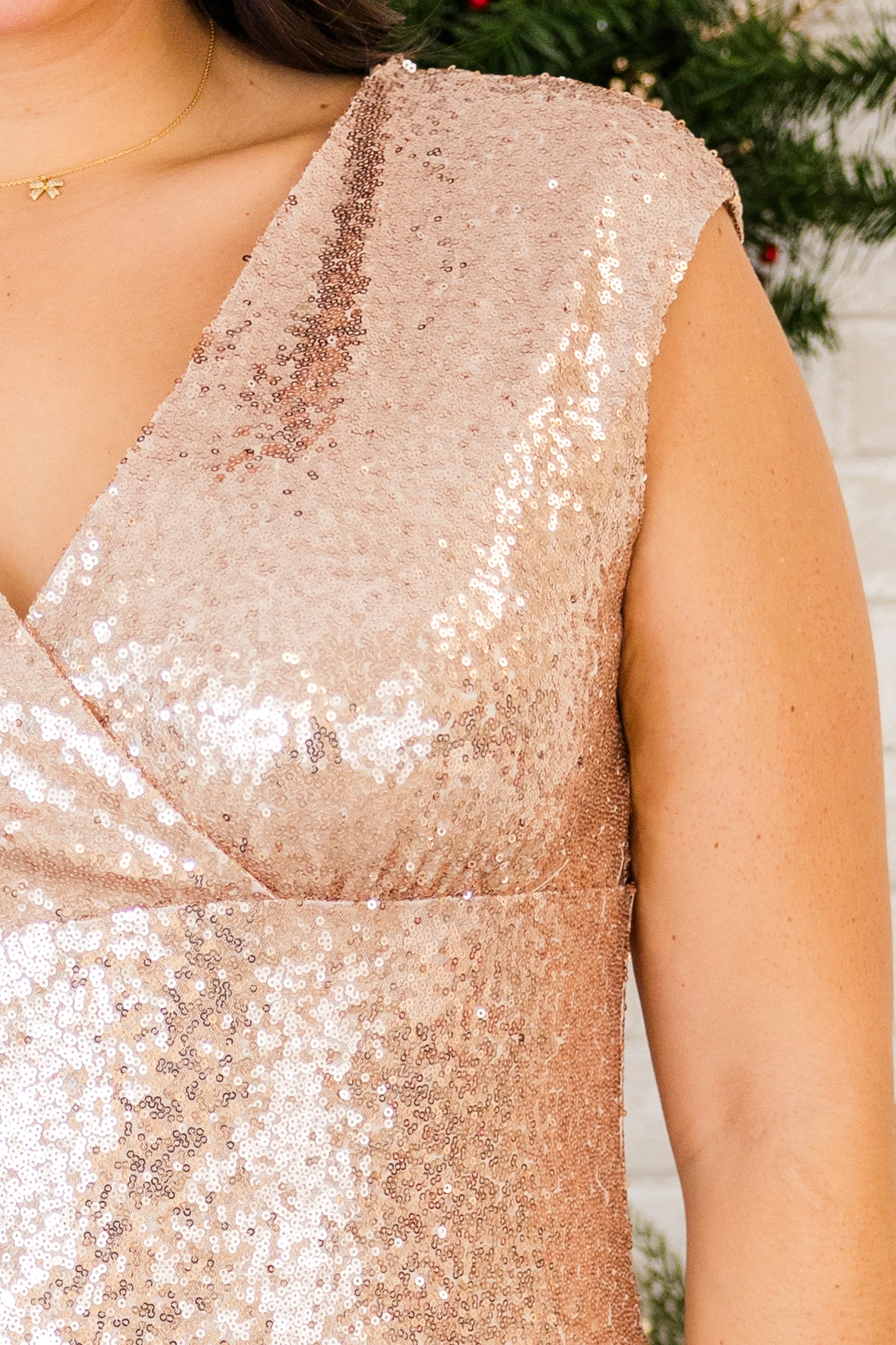 One Of One Dress, Rose Gold - Giverhouse