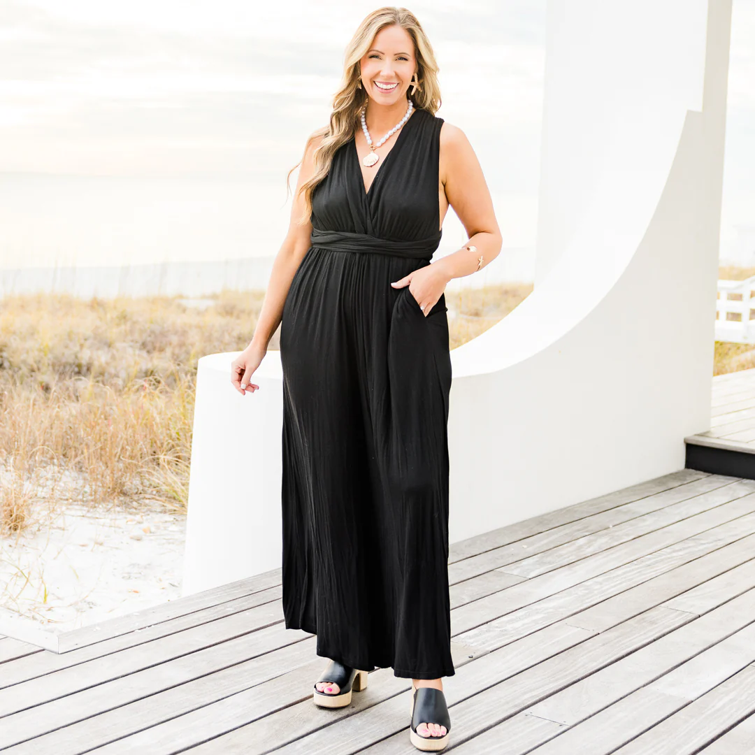 The Perfect Jumpsuit, Black - Giverhouse