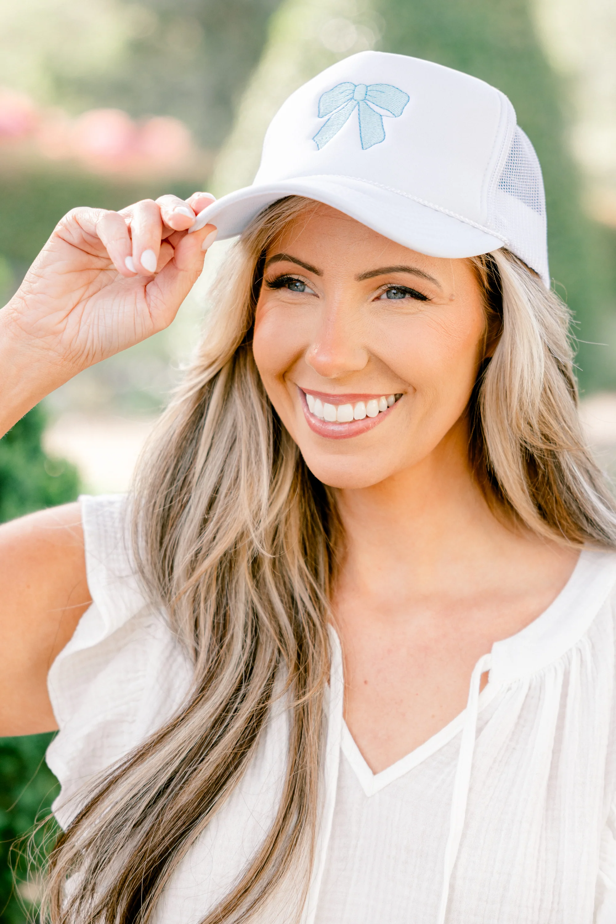 Tie The Knot Hat, White - Giverhouse