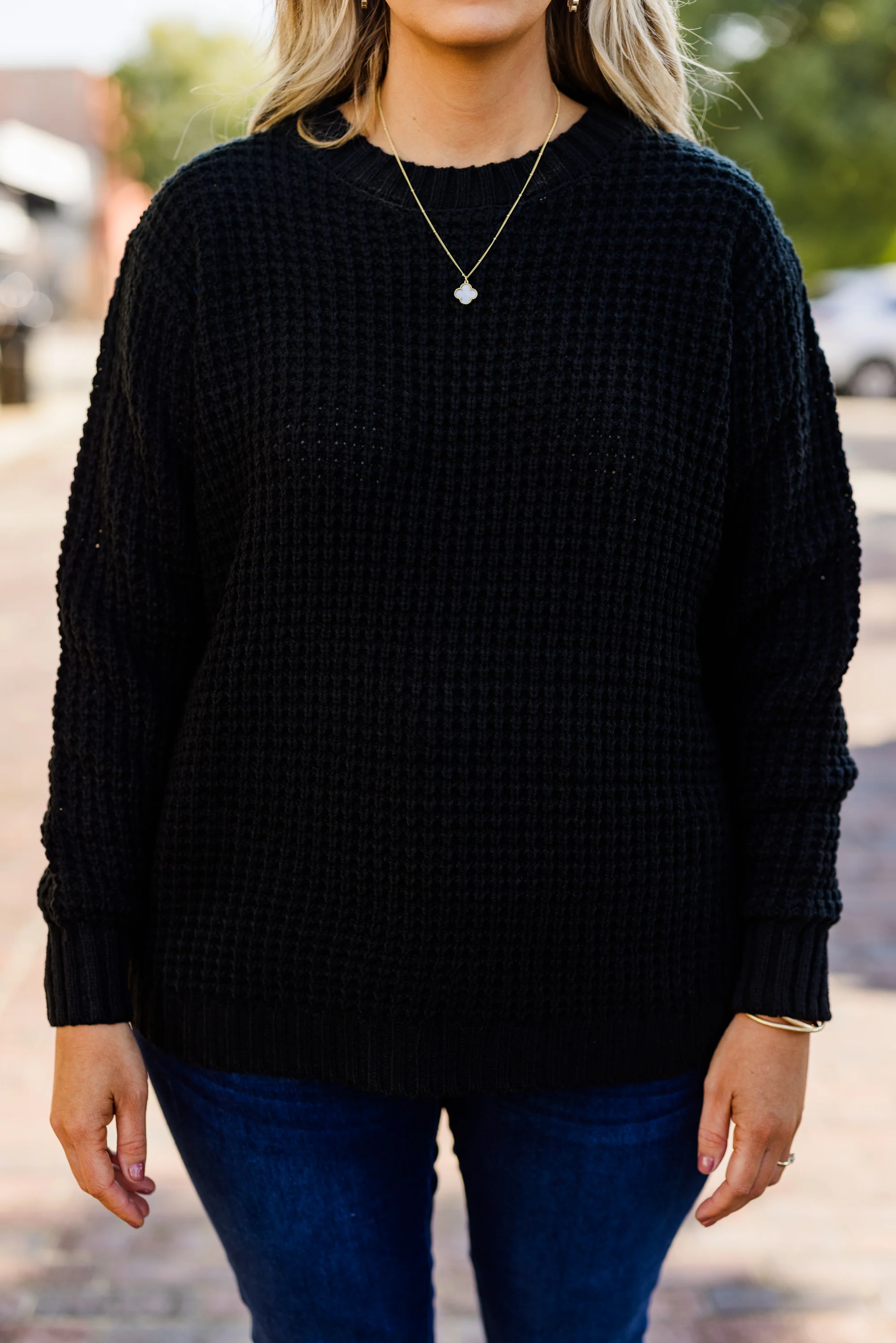 Everything We Loved Sweater, Black - Giverhouse