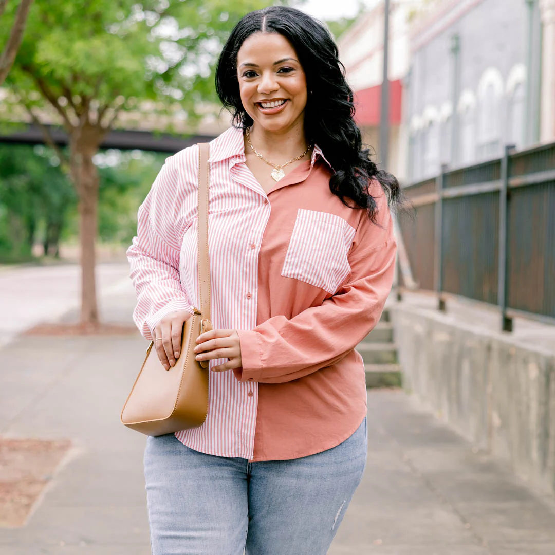 Heartstrings Top, Mauve - Giverhouse