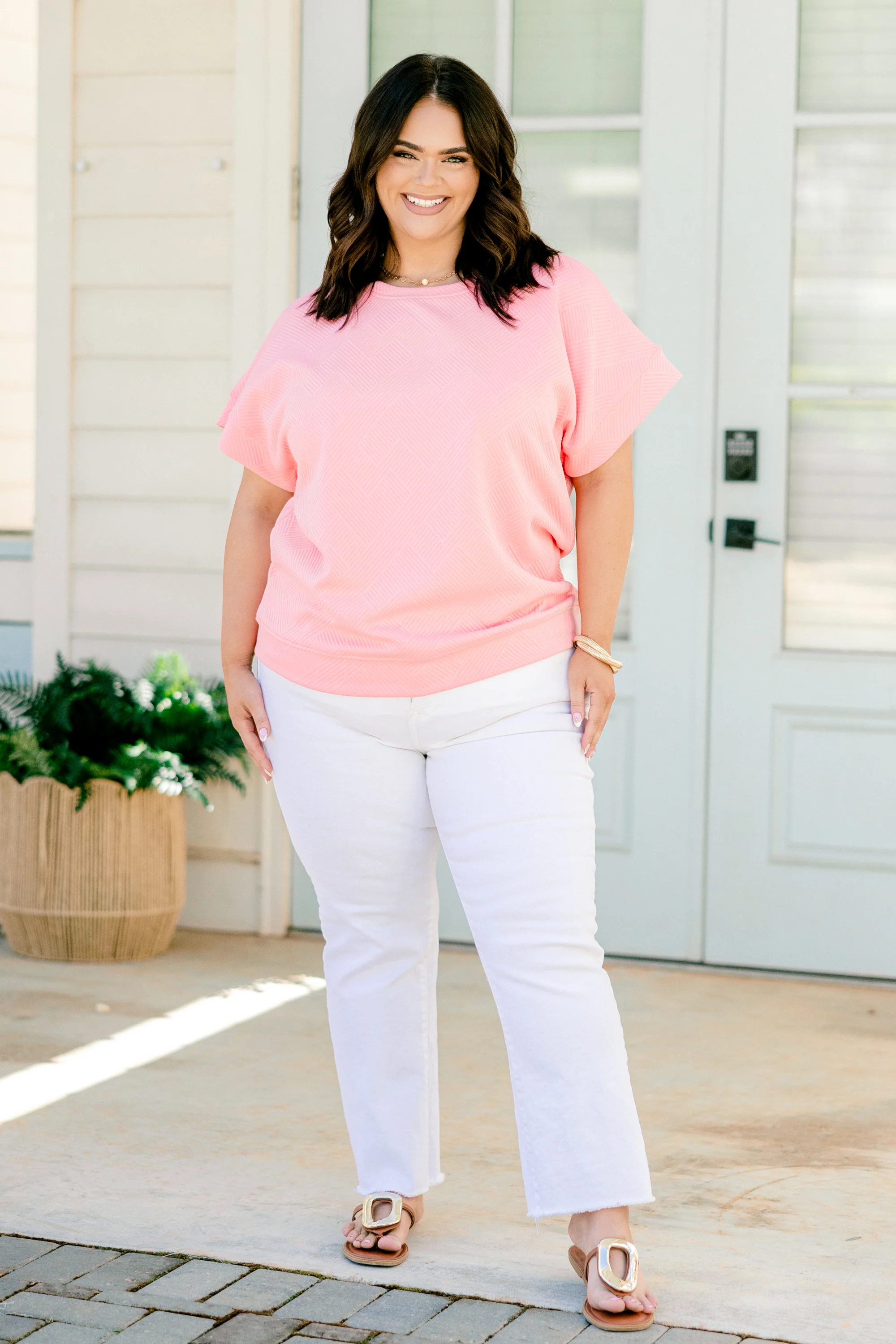 Reserved For You Top, Pink - Giverhouse